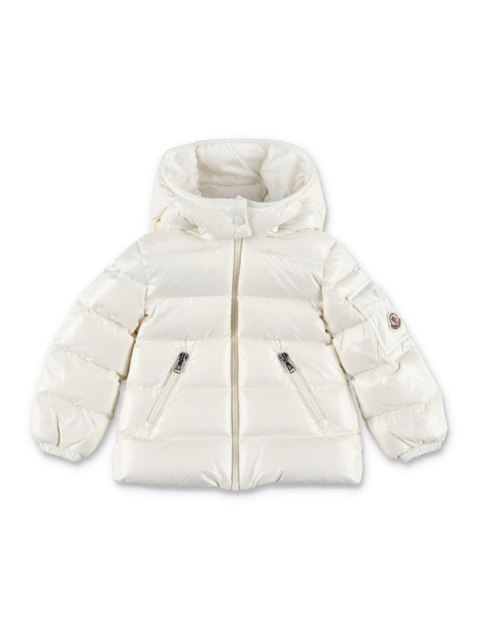 Kid - Bady hooded down jacket White Polyamide Lining
