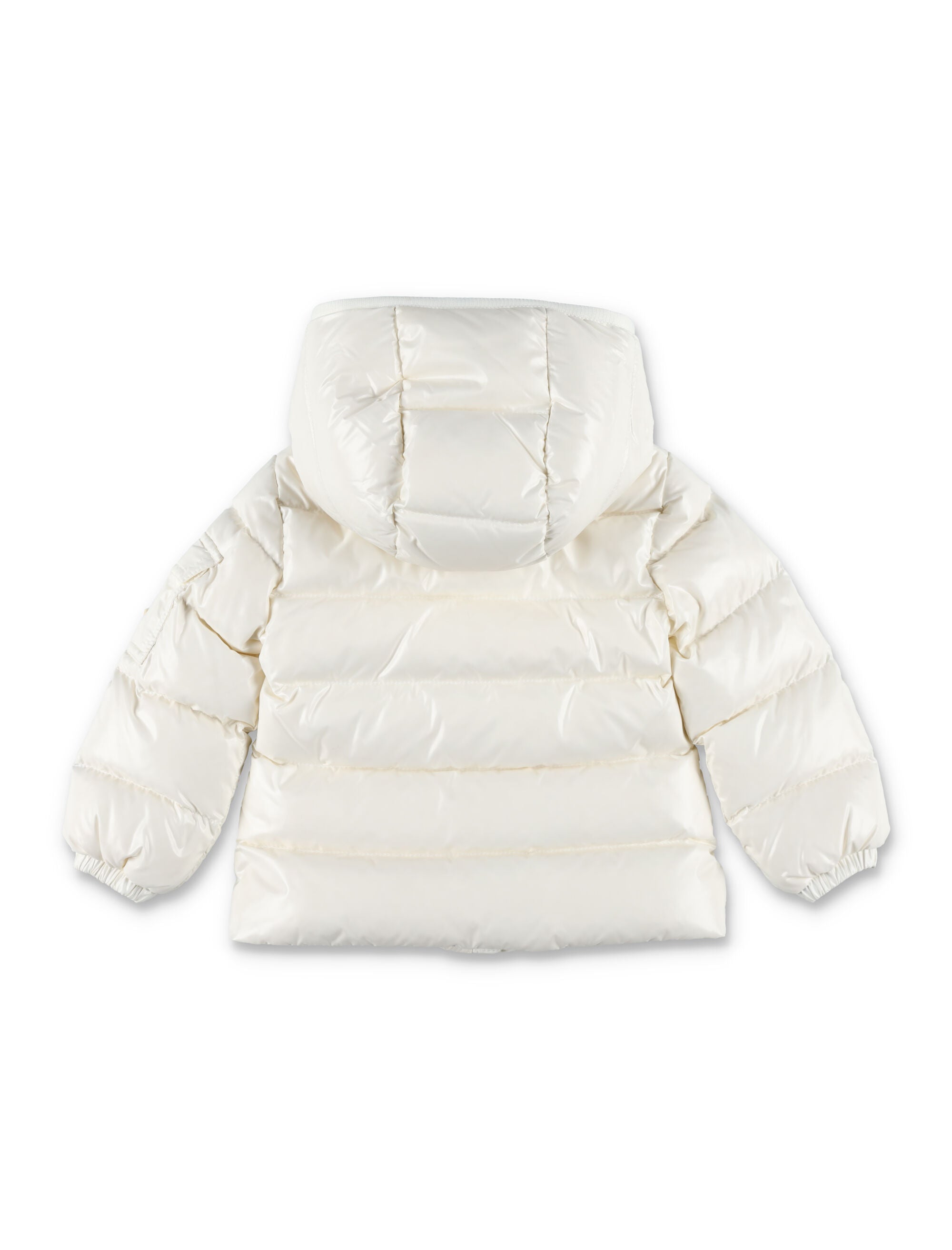 Kid - Bady hooded down jacket White Polyamide Lining