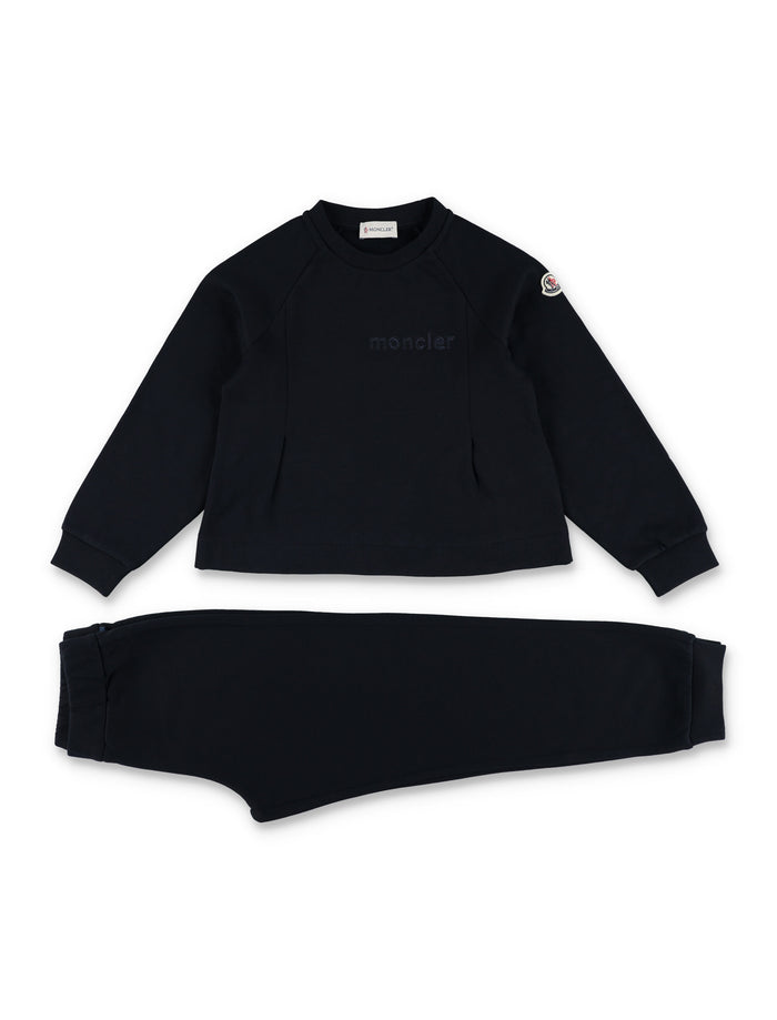 Kid - Fleece and jogging set Navy Cotton