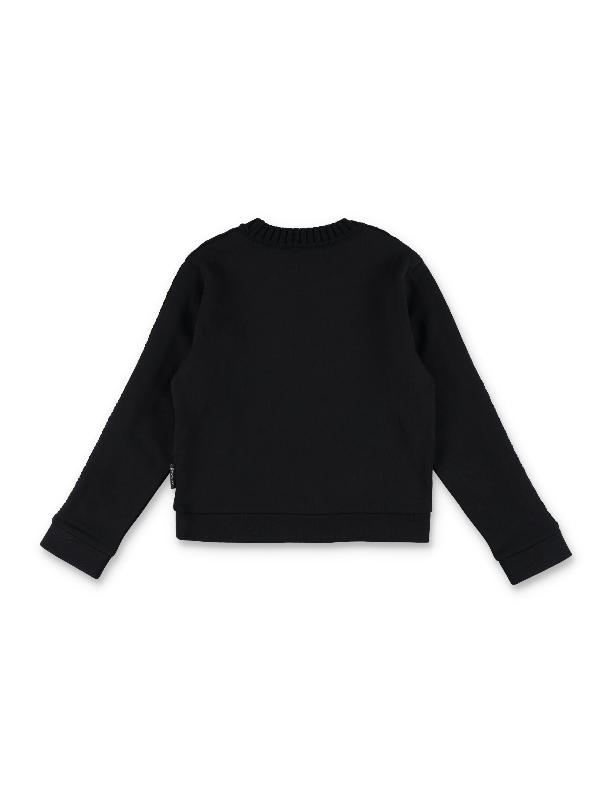 Kid - Wool-trimmed cotton tracksuit set Black Details