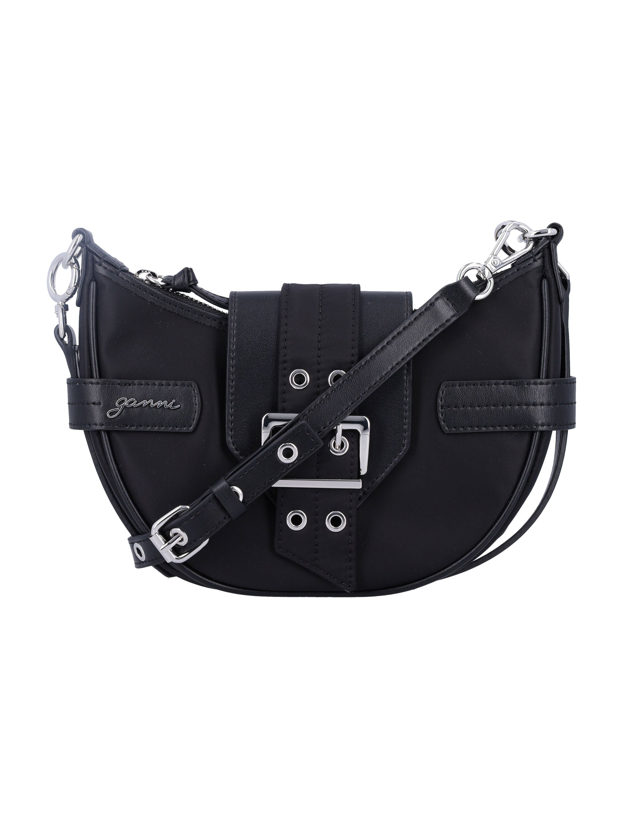 Bucky nylon small bag Black Recycled Shoulder