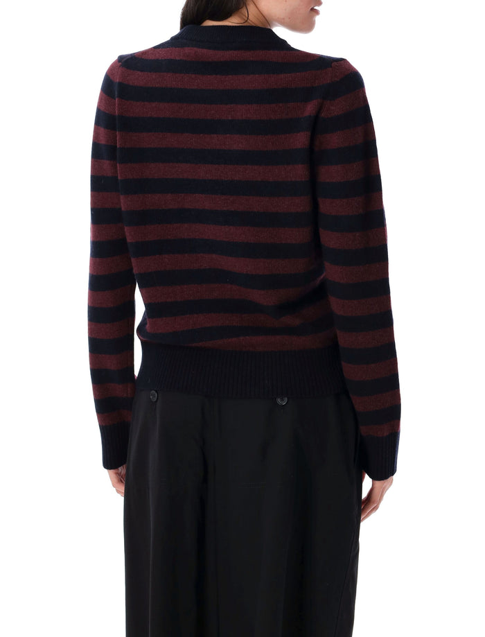 Striped Poodle jumper Multicolor Wool Sweater