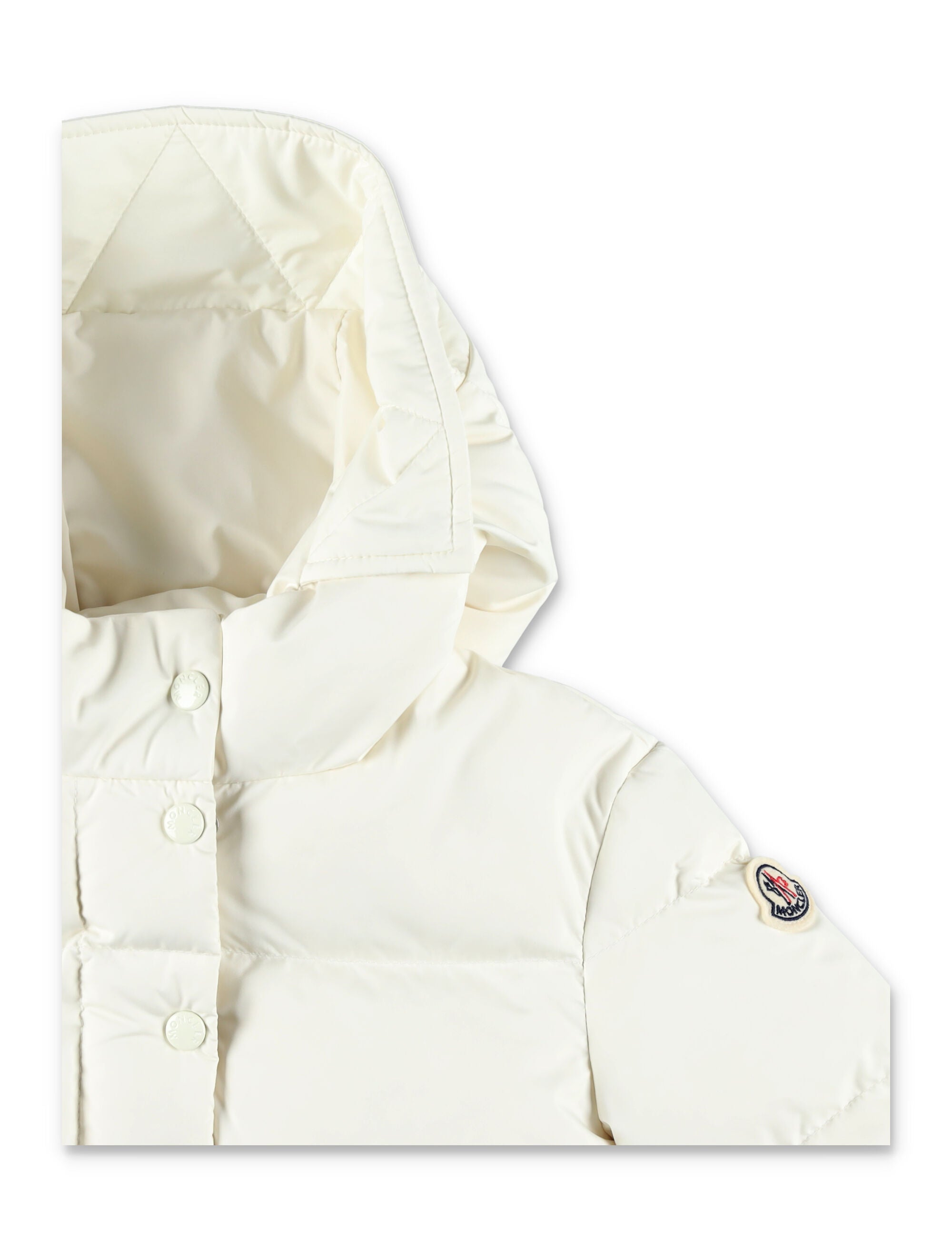 Kid - Moncler Laurie Down Jacket White Polyester Lining
