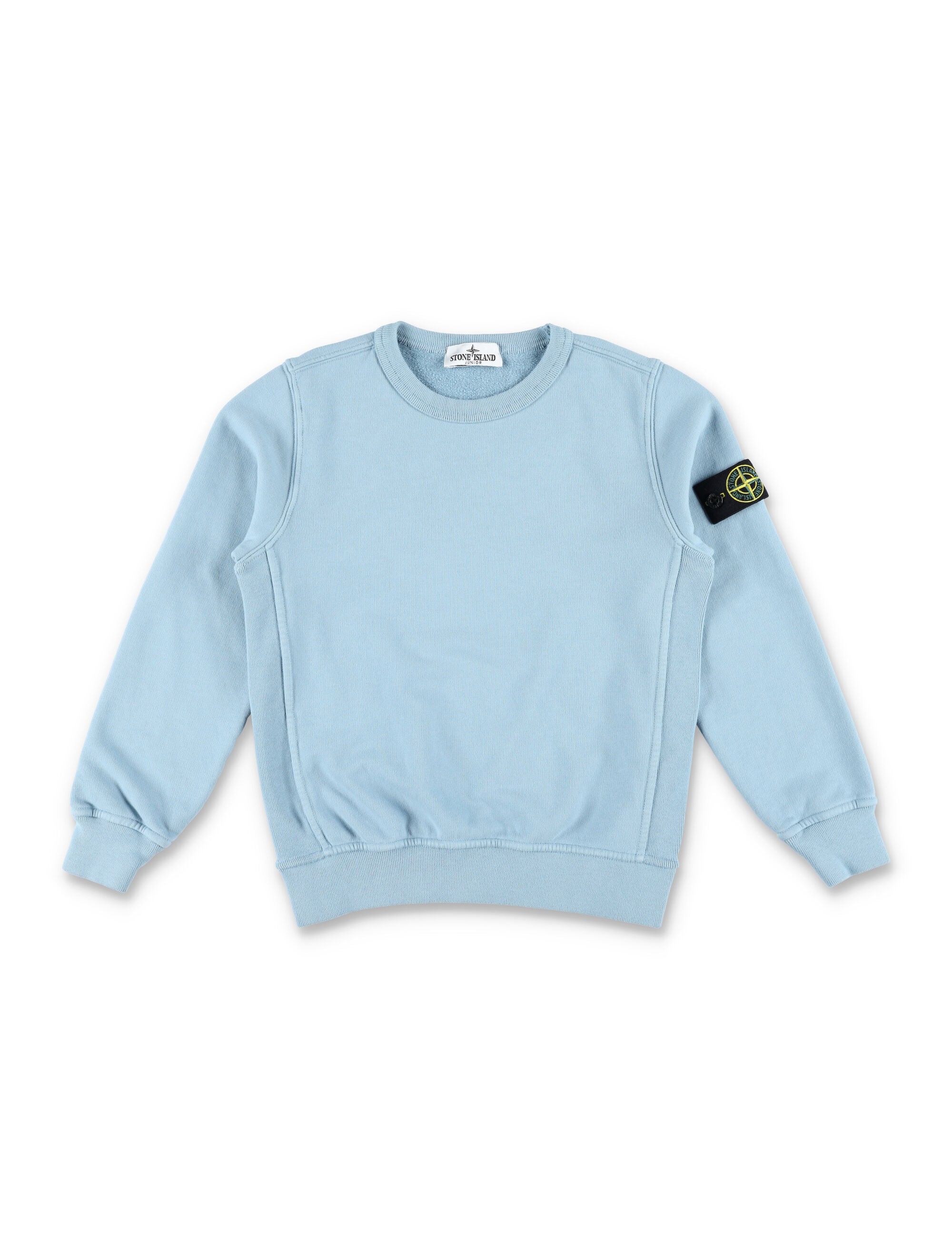 Kid - Classic crew neck sweatshirt Polvere Cotton