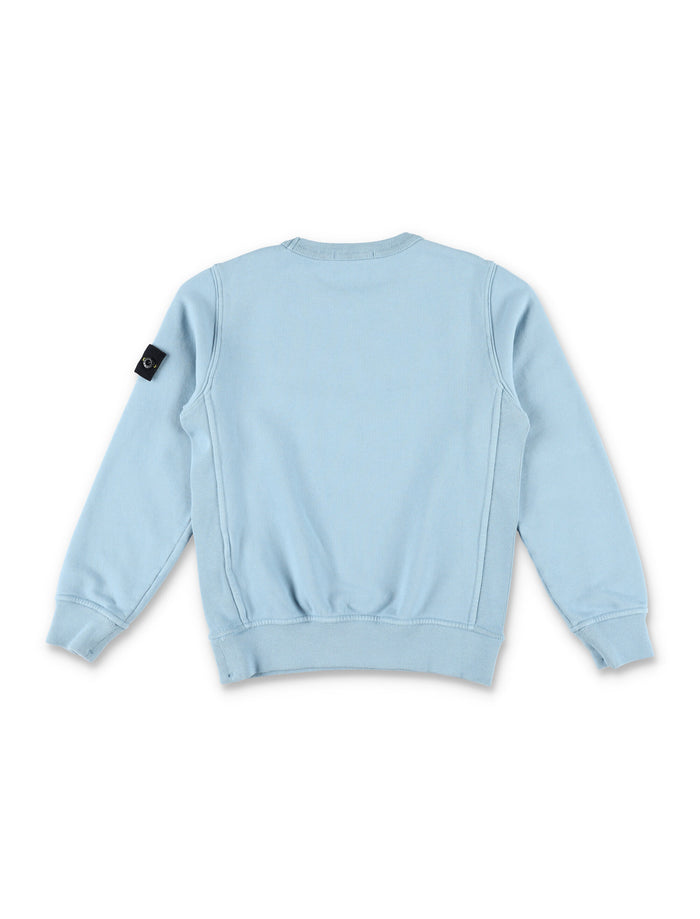Kid - Classic crew neck sweatshirt Polvere Cotton