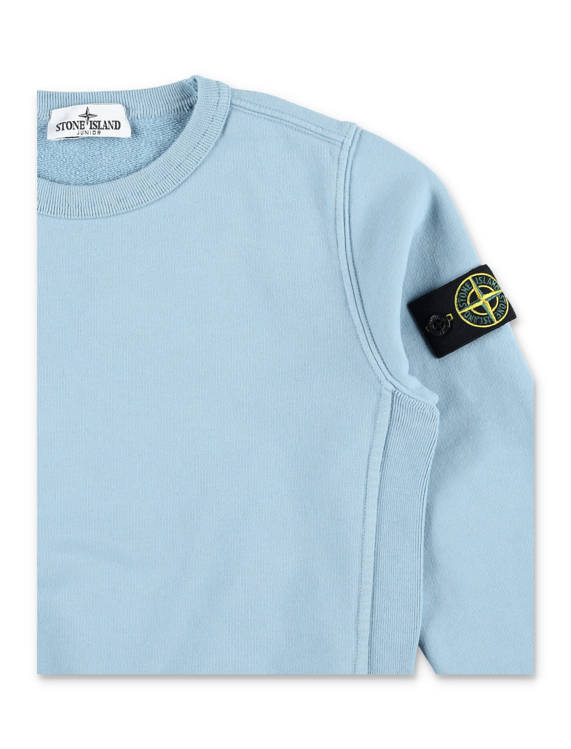 Kid - Classic crew neck sweatshirt Polvere Cotton
