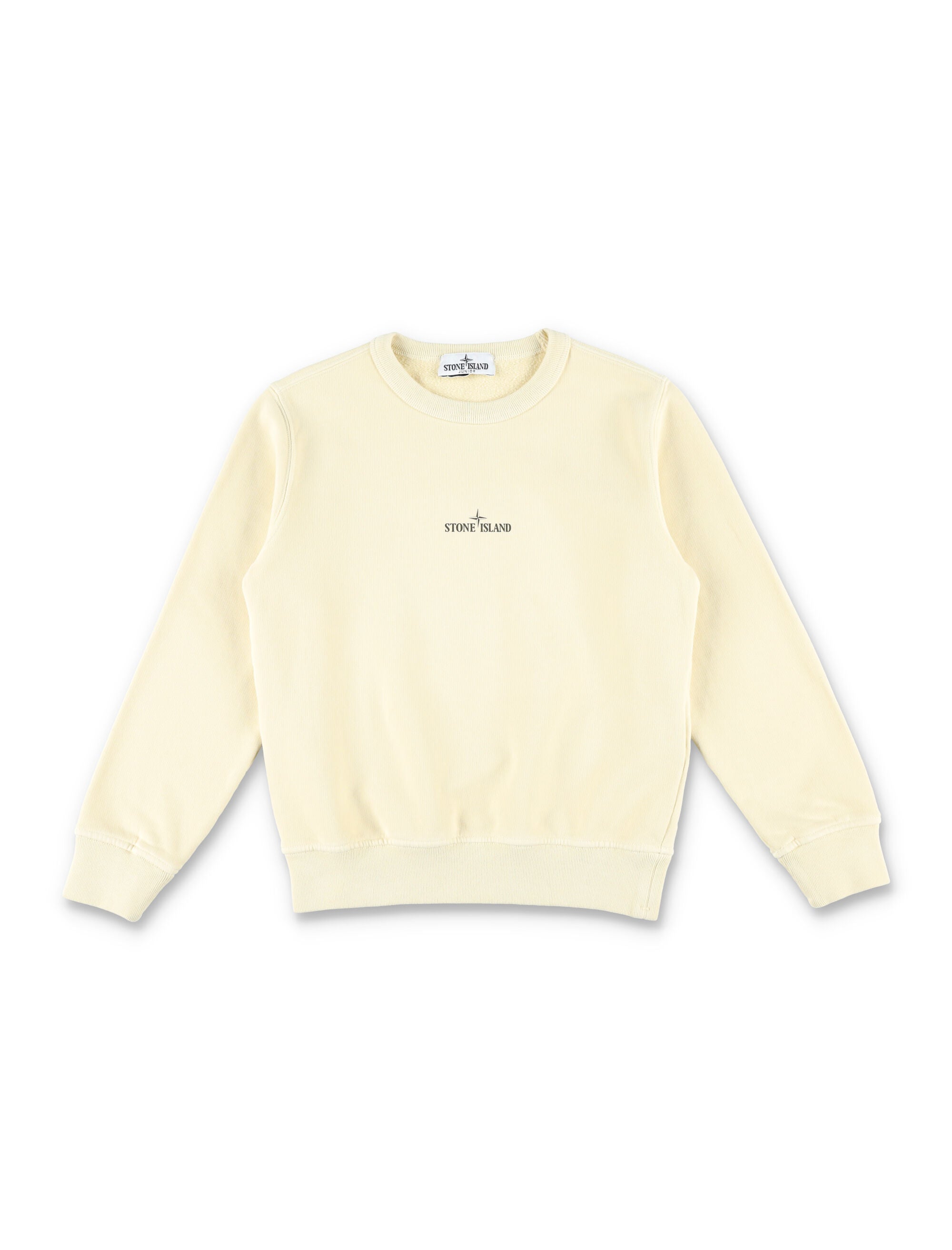 Kid - Logo print sweatshirt Ivory Cotton