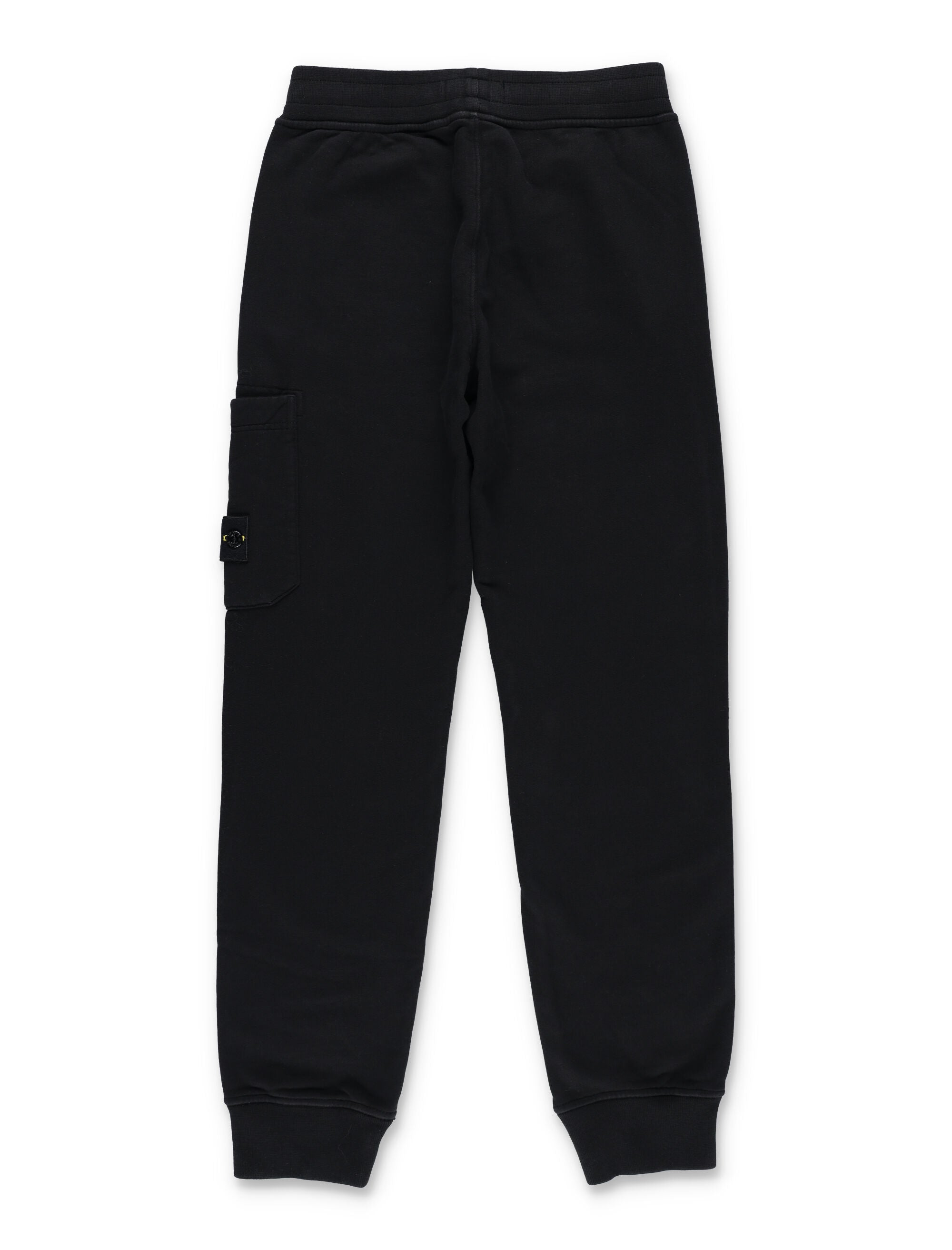Stone Island Junior cotton joggers Black Sweatpants