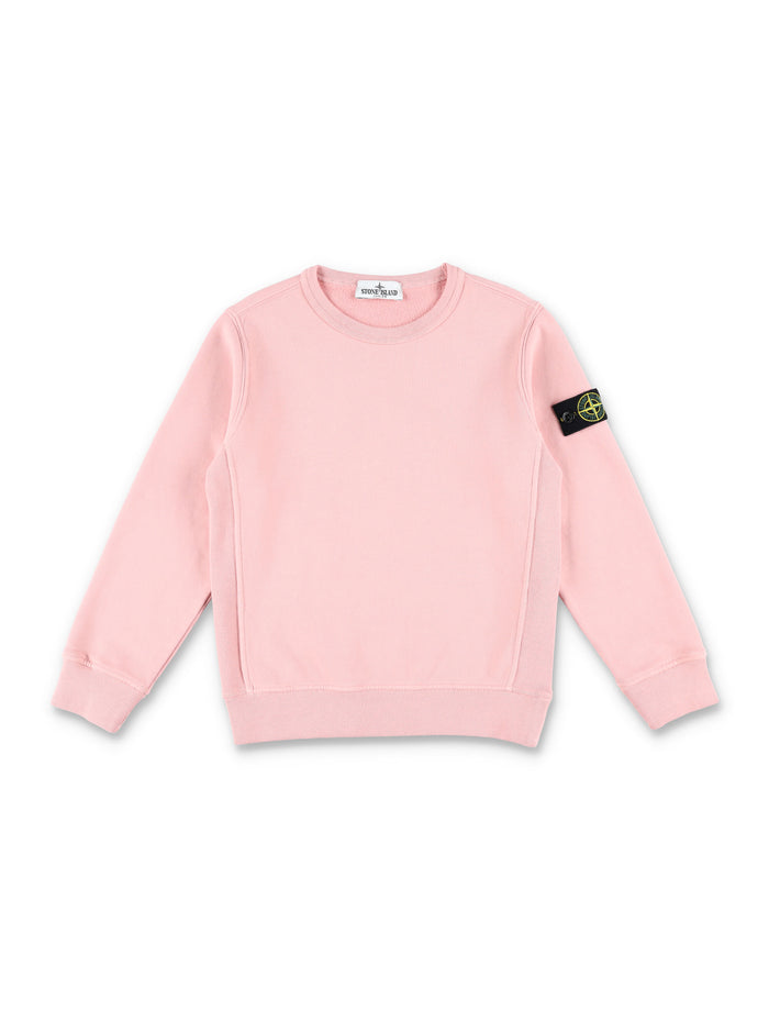 Kid - Classic crew neck sweatshirt Pink Cotton