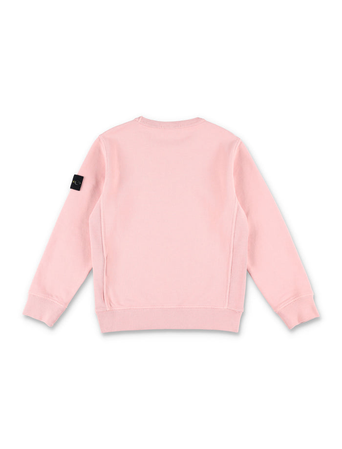 Kid - Classic crew neck sweatshirt Pink Cotton