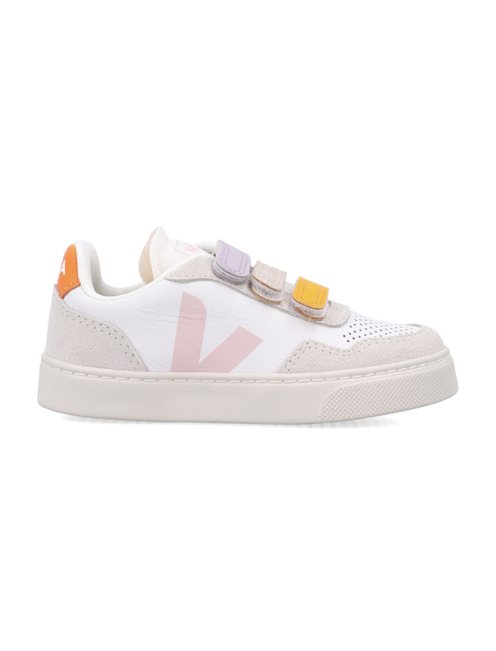 Kid - Veja V-90 Sneakers Multico Petale Multi White Rose Upper