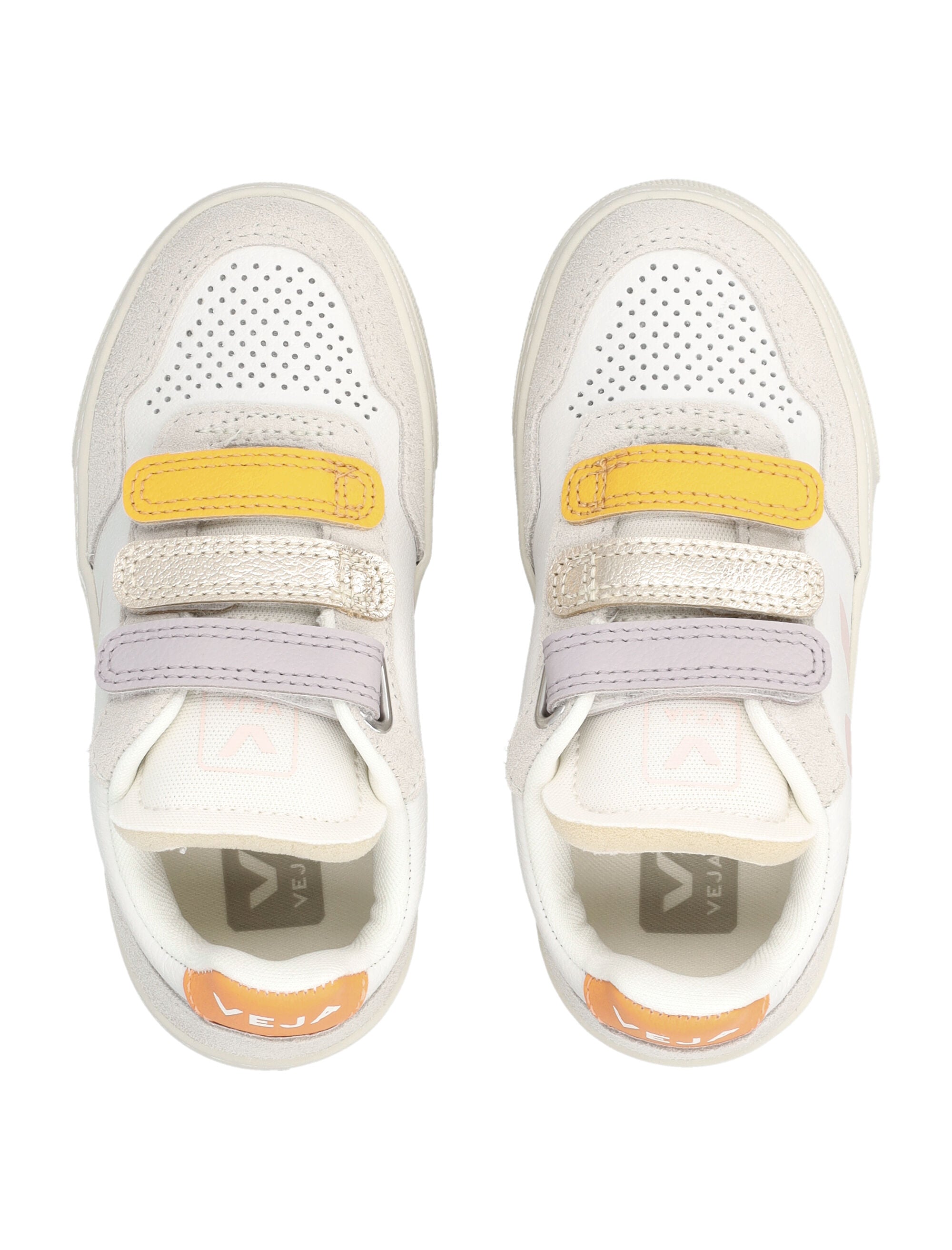 Kid - Veja V-90 Sneakers Multico Petale Multi White Rose Upper