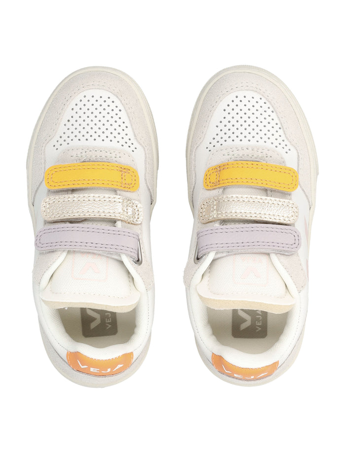 Kid - Veja V-90 Sneakers Multico Petale Multi White Rose Upper