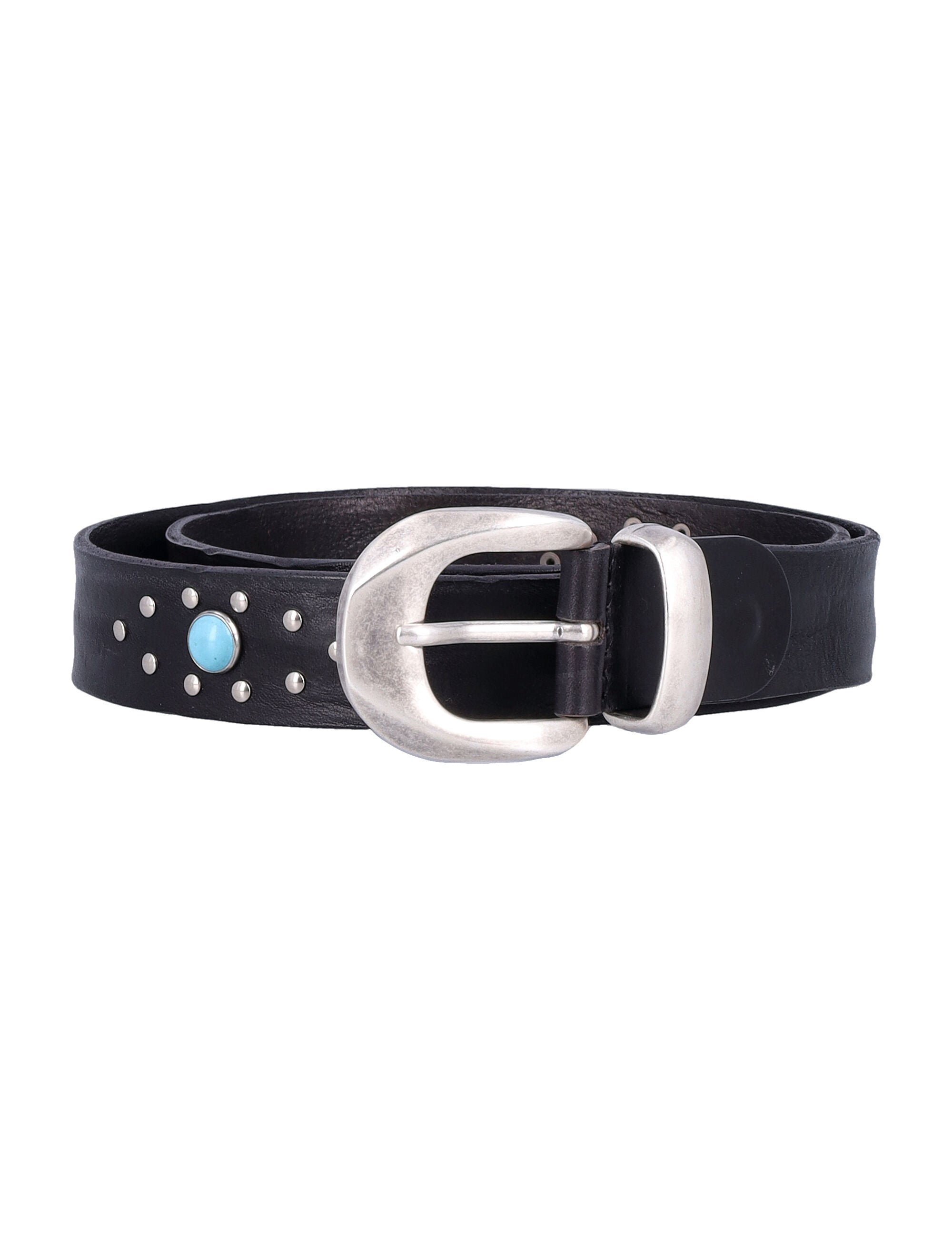 Alfred leather belt Black