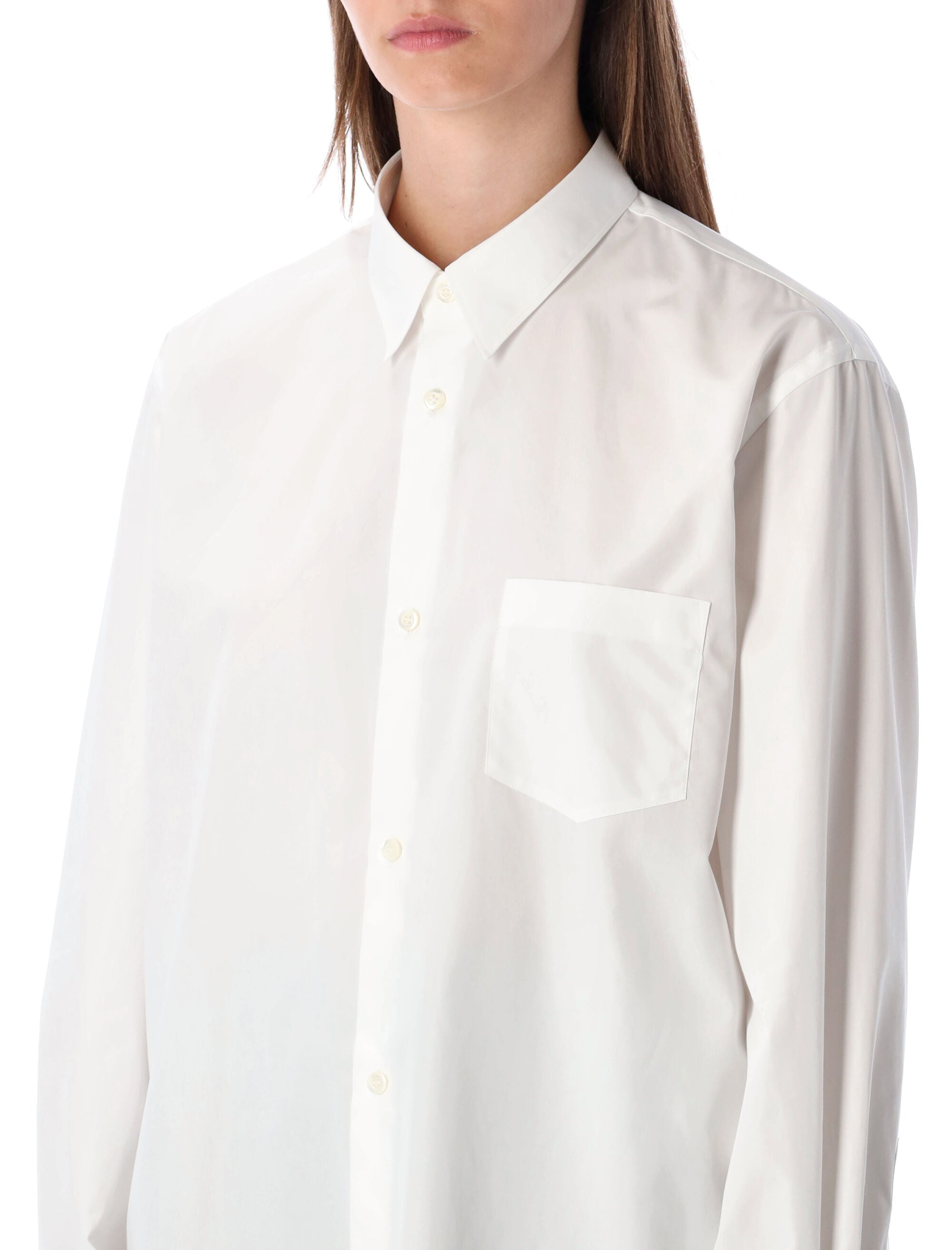 Junya Watanabe formal shirt with chest pocket Whte Cotton