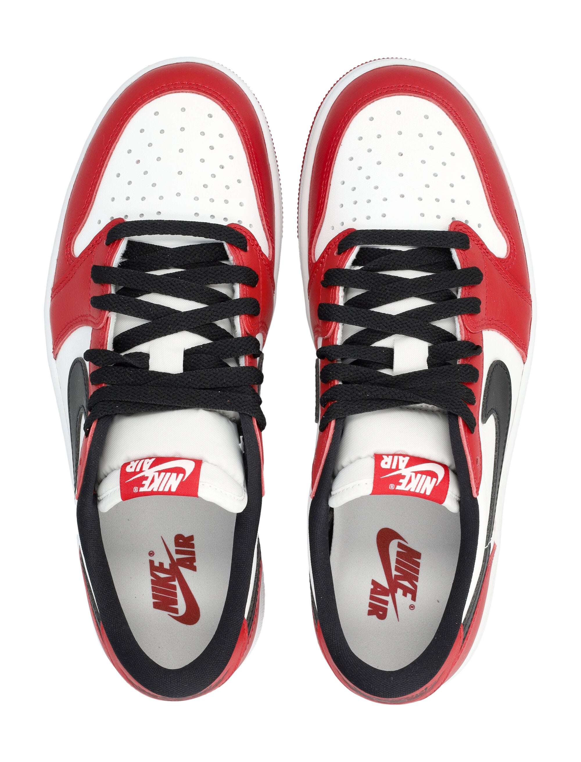 Nike Air Jordan 1 Low OG Chicago leather sneakers Varsity Red Sole