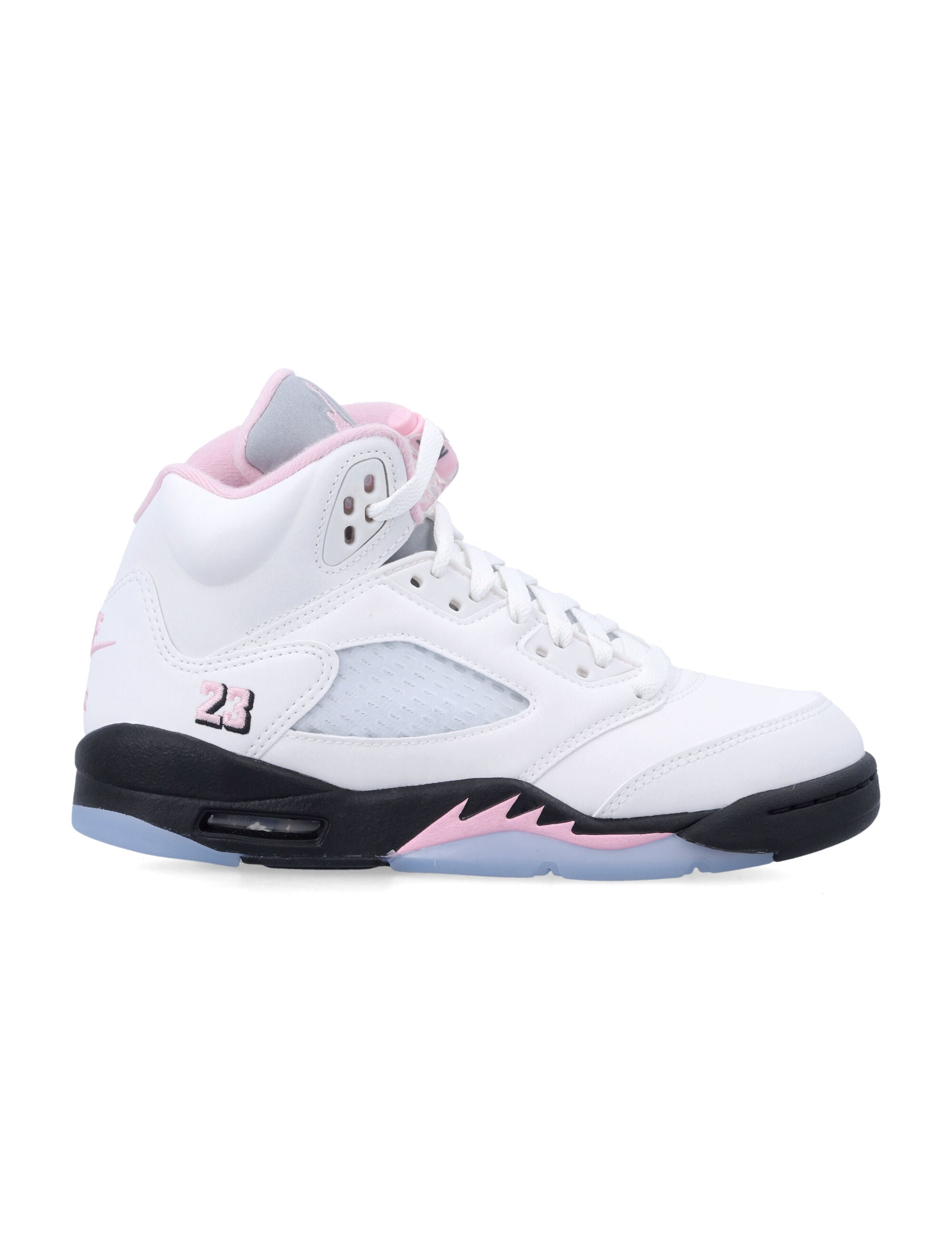 Nike Air Jordan 5 Retro sneakers White Med Soft Pink Upper
