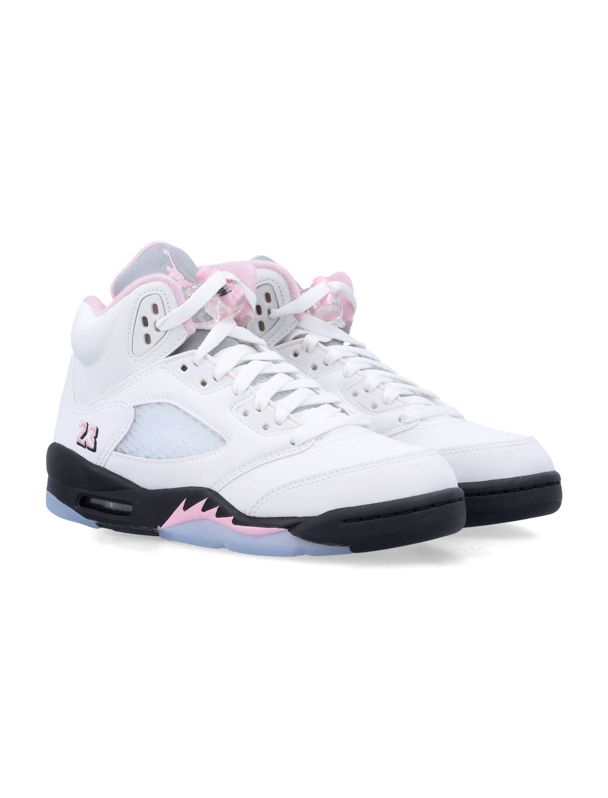 Nike Air Jordan 5 Retro sneakers White Med Soft Pink Upper