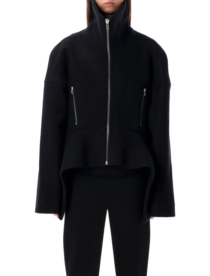 Rick Owens black wool Draculimo structured jacket New