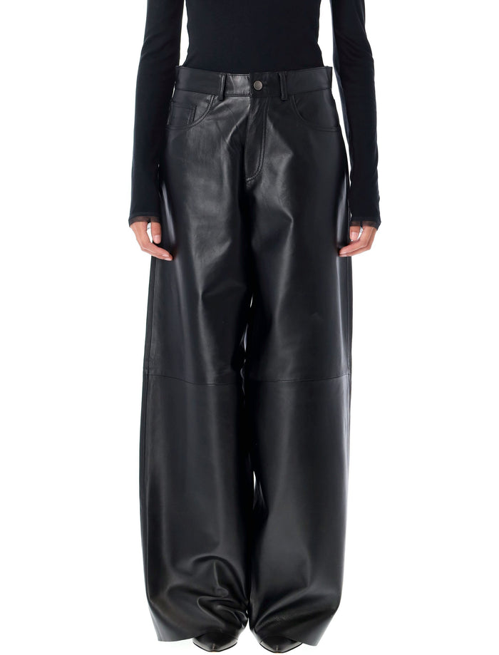 Bethany leather pants Black