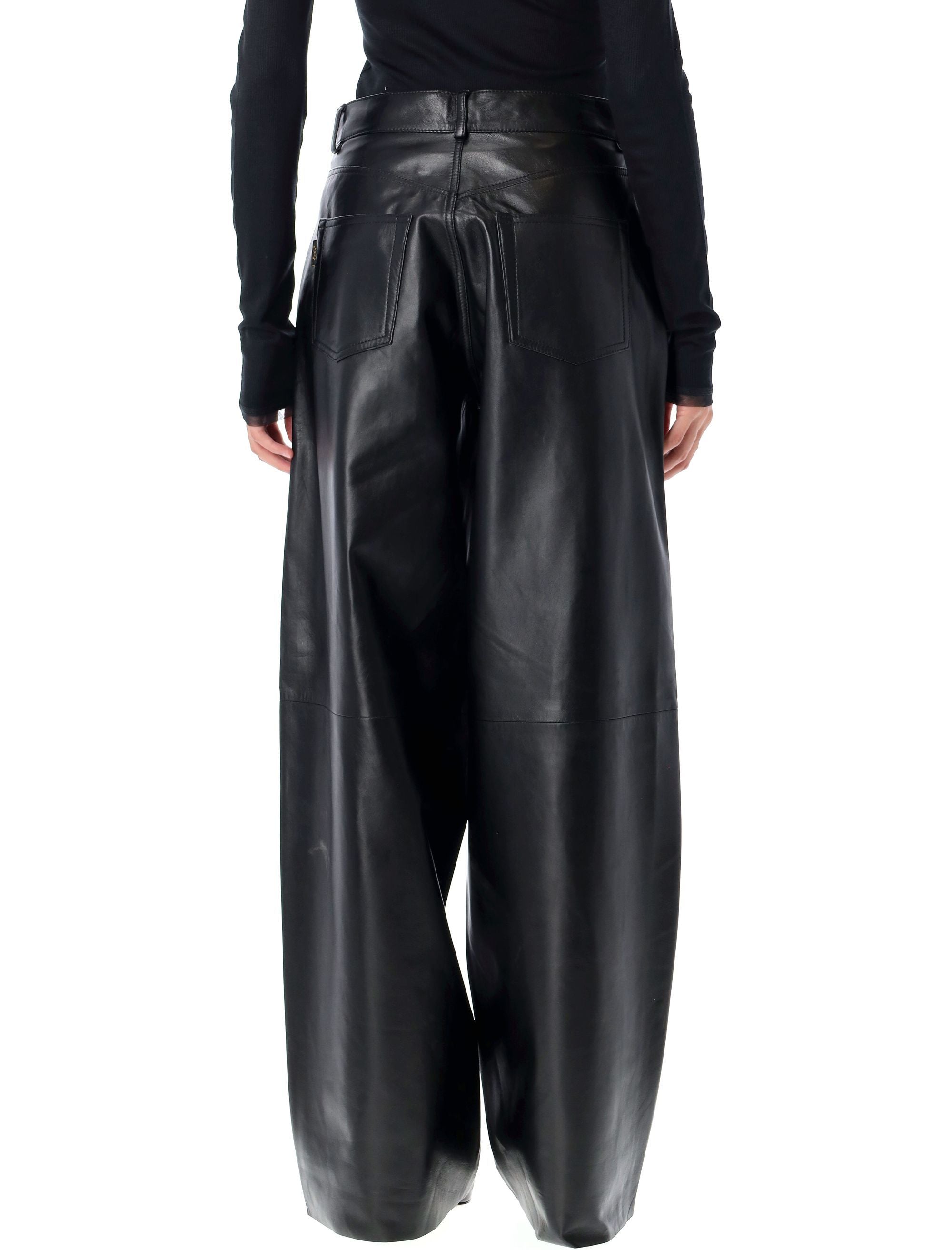 Bethany leather pants Black