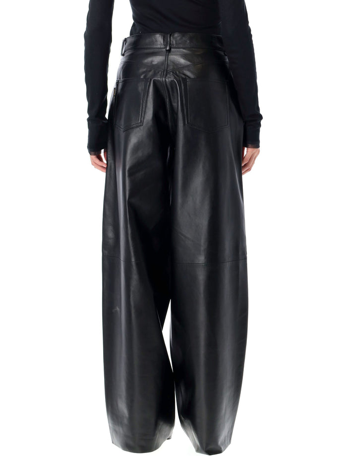 Bethany leather pants Black