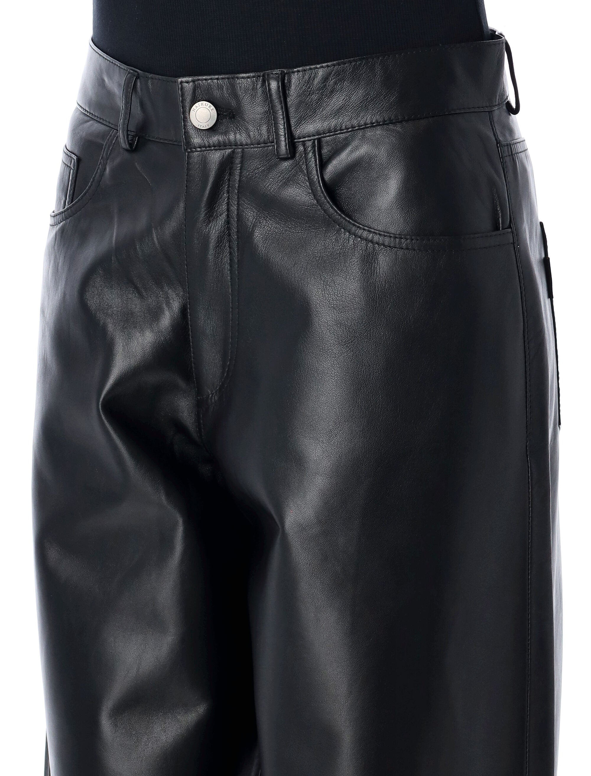 Bethany leather pants Black