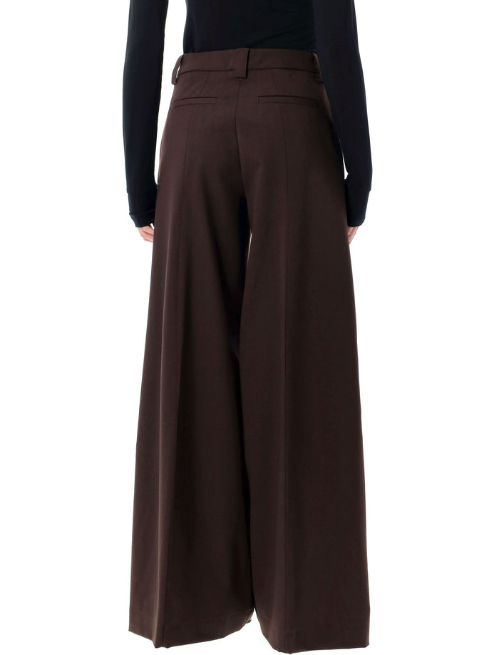 C-Alma trousers Brown Polyester Pant