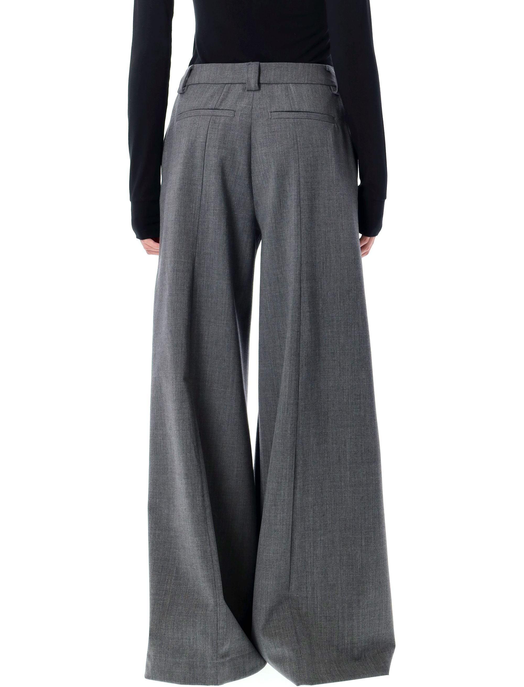 C-Alma Trousers Medium Grey Polyester