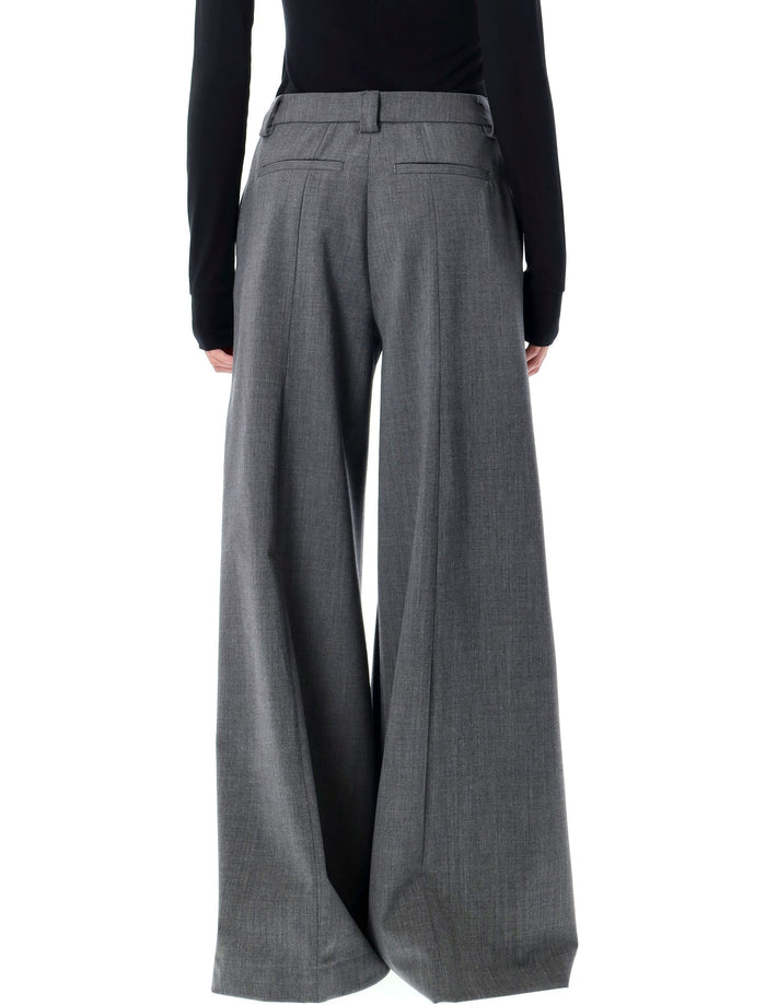 C-Alma Trousers Medium Grey Polyester