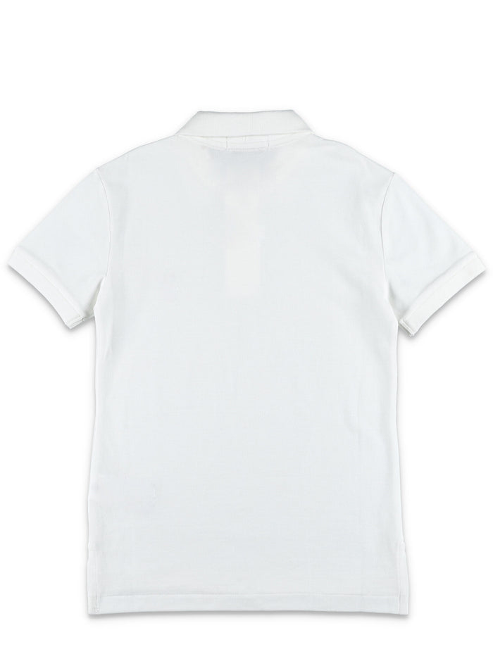 Kid - Polo basic White Cotton T-shirt