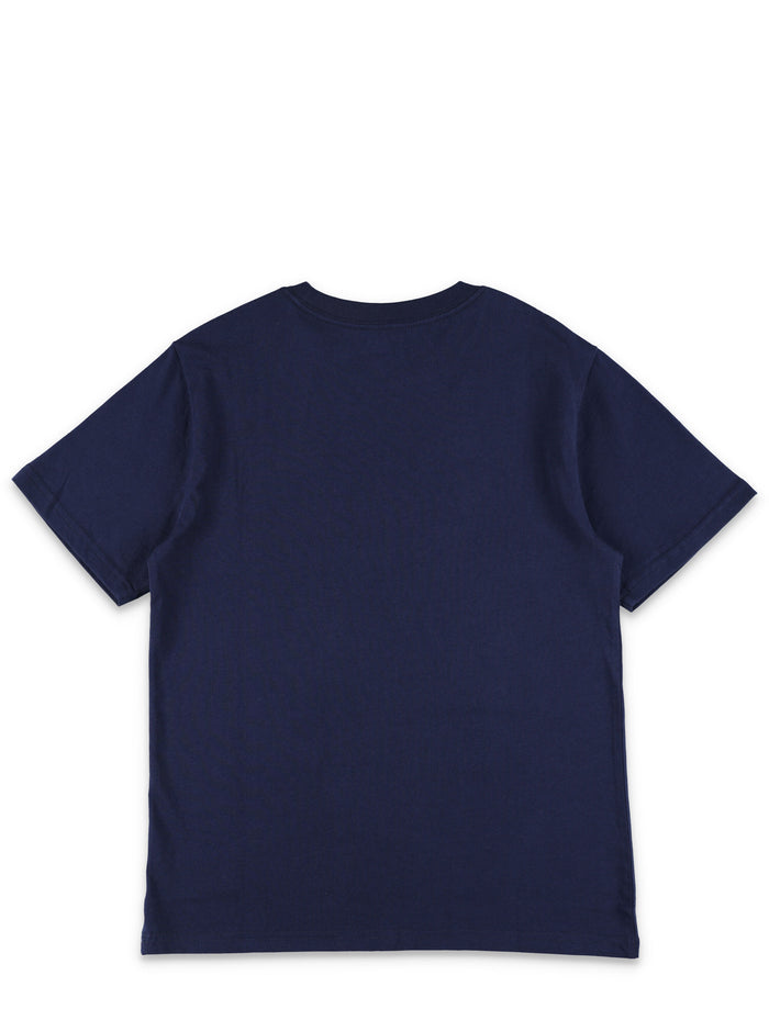 Kid - Basic t-shirt Navy Cotton