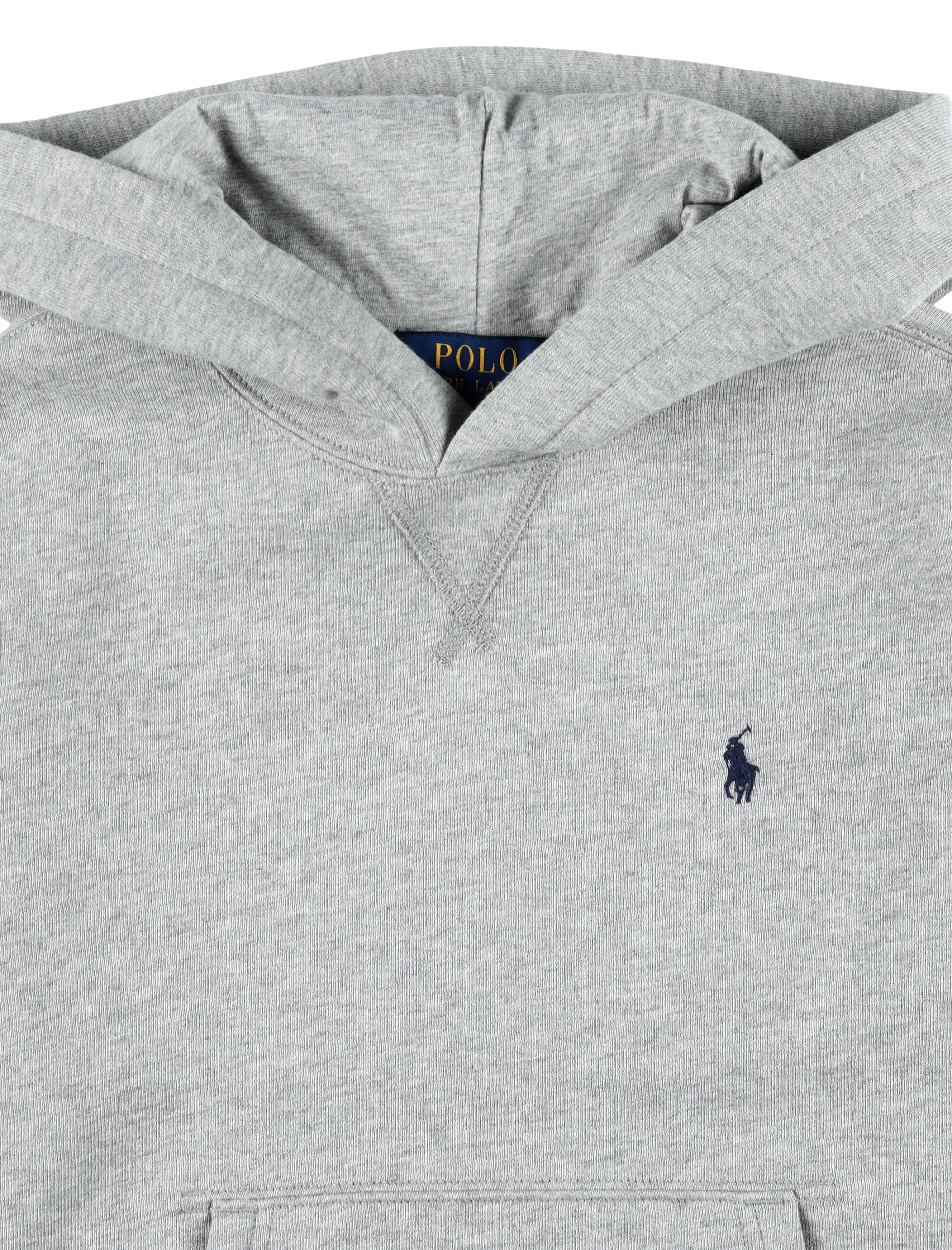 Kid - Basic hoodie Grey Cotton Sweatshirt
