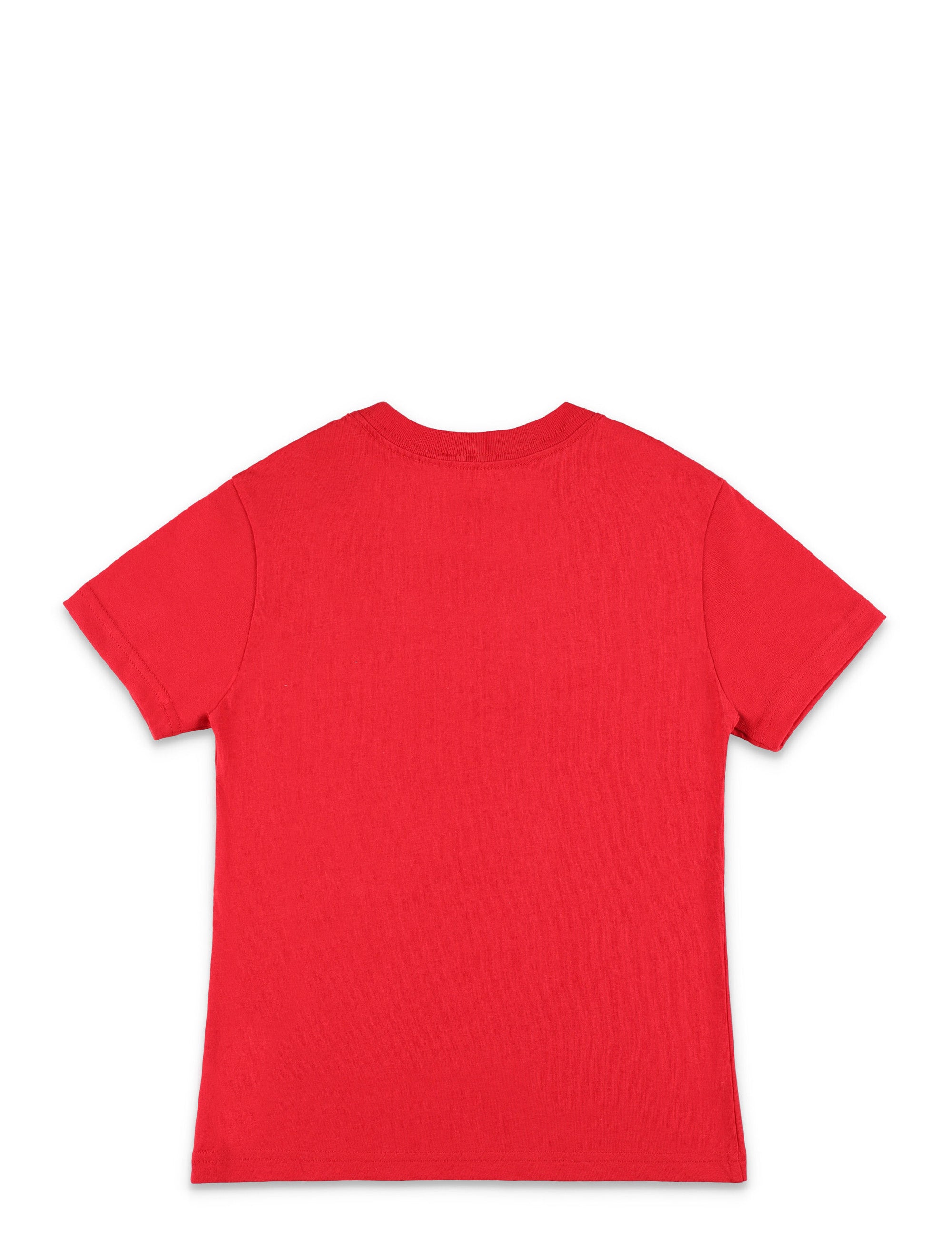 Kid - Basic t-shirt Red Cotton