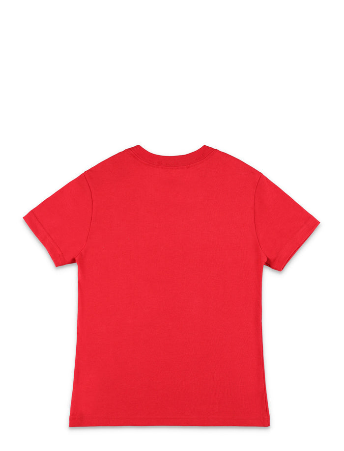 Kid - Basic t-shirt Red Cotton