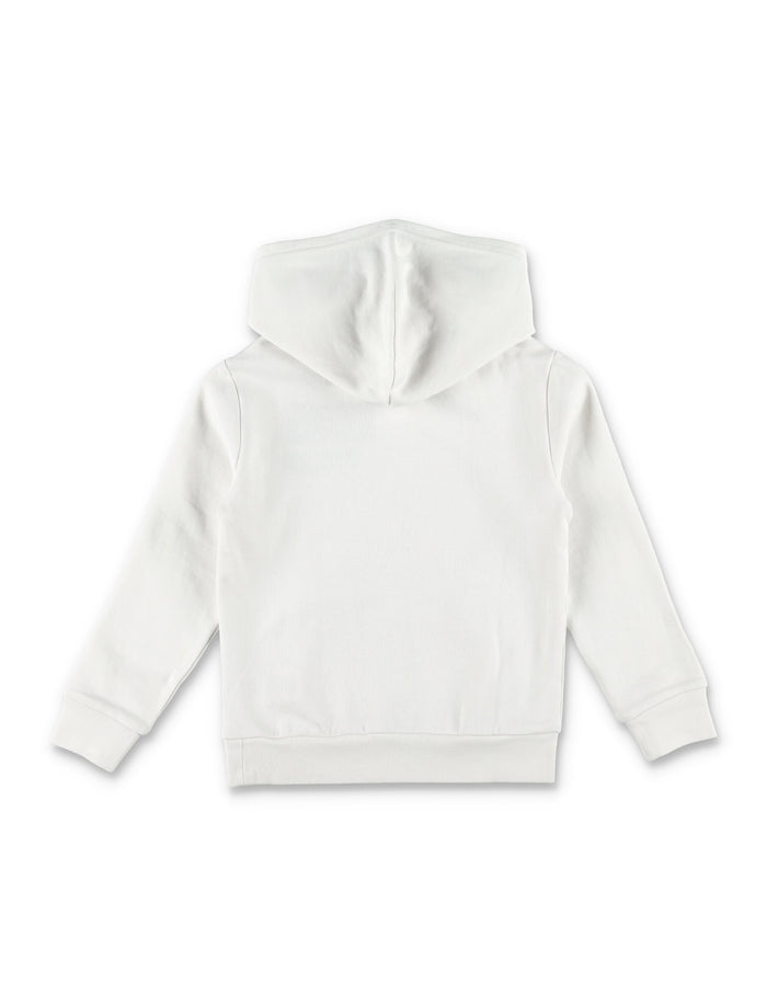 Kid - French terry hoodie White Cotton Sweatshirt