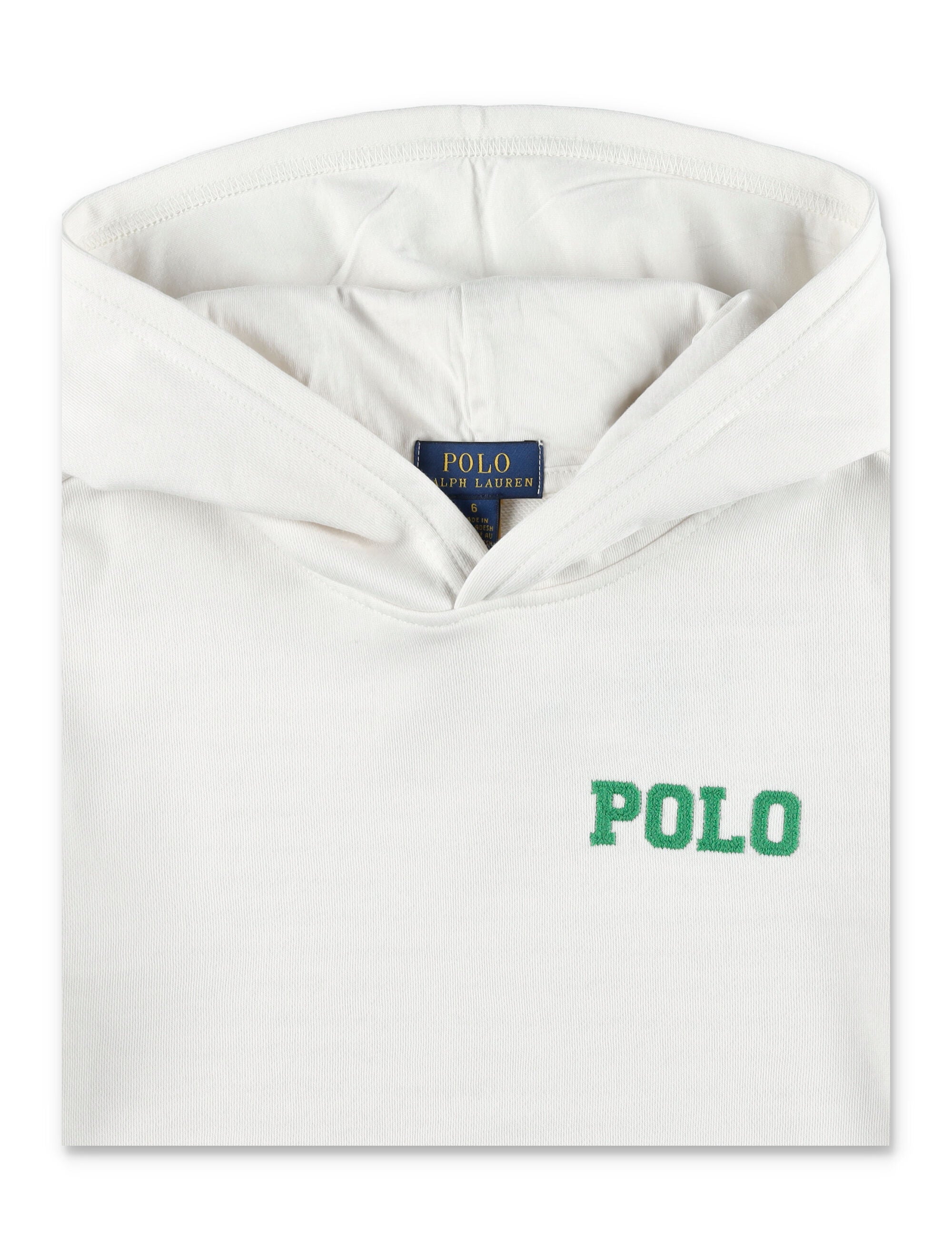 Kid - French terry hoodie White Cotton Sweatshirt
