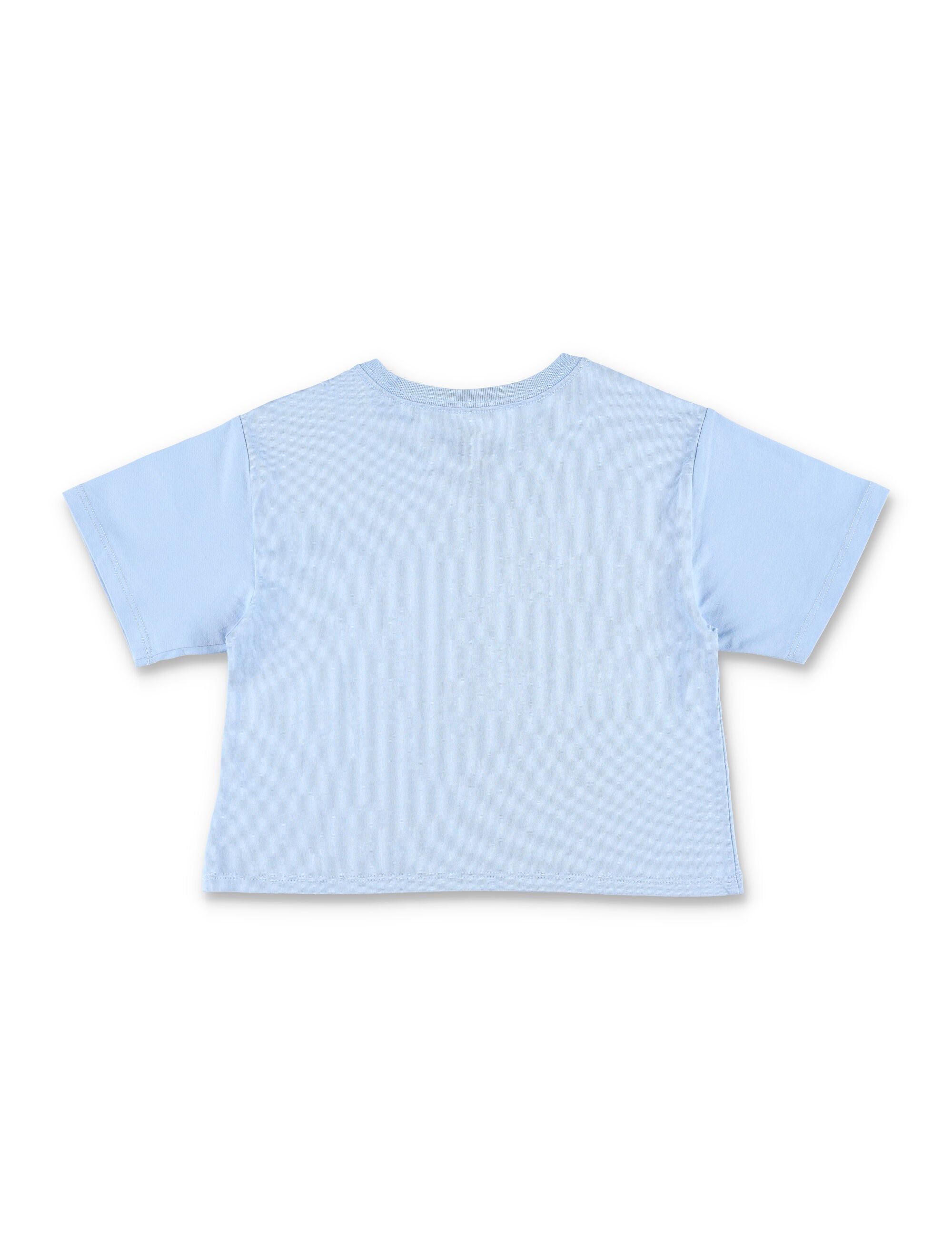 Kid - Big Pony cotton boxy t-shirt Blue