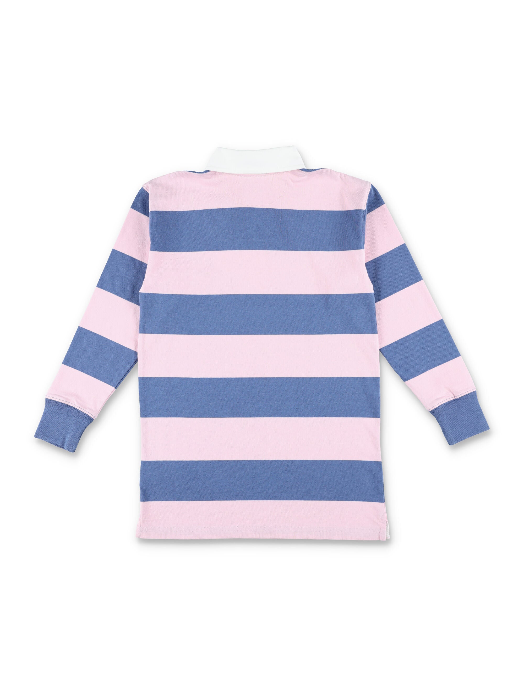 Kid - Striped polo dress Pink Cotton