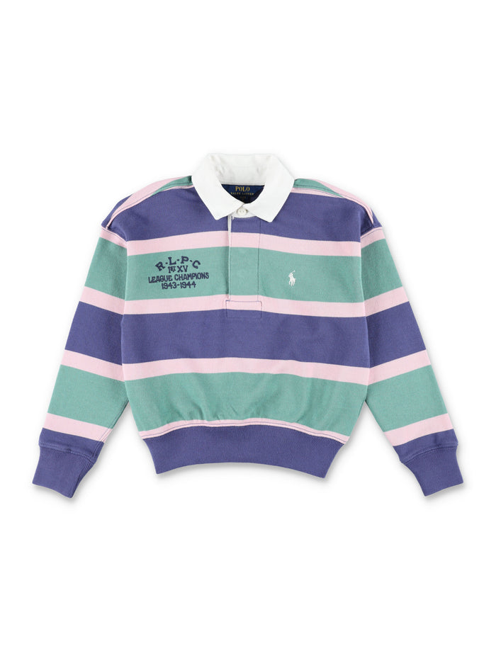 Kid - Striped Rugby sweatshirt Multicolor Cotton