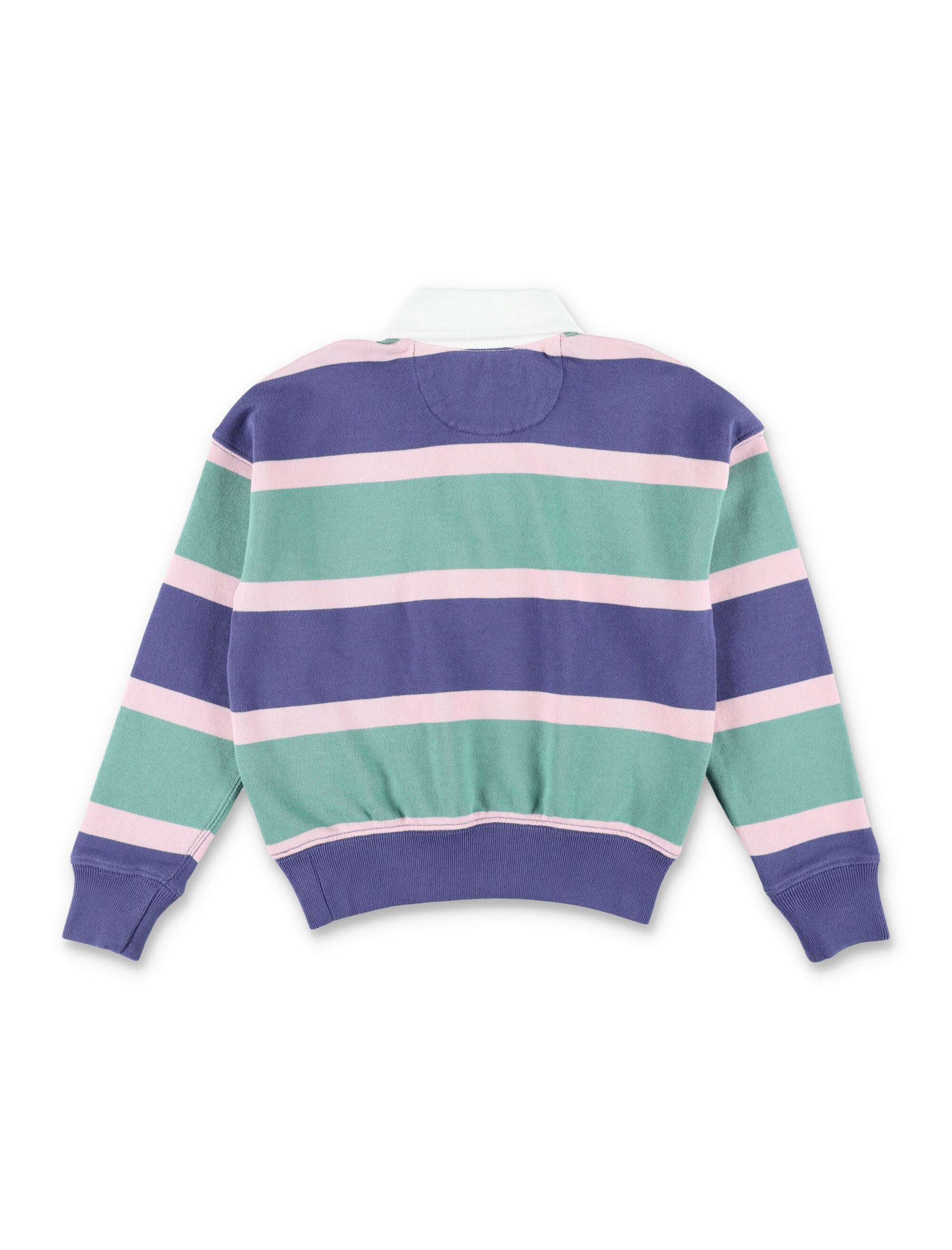 Kid - Striped Rugby sweatshirt Multicolor Cotton