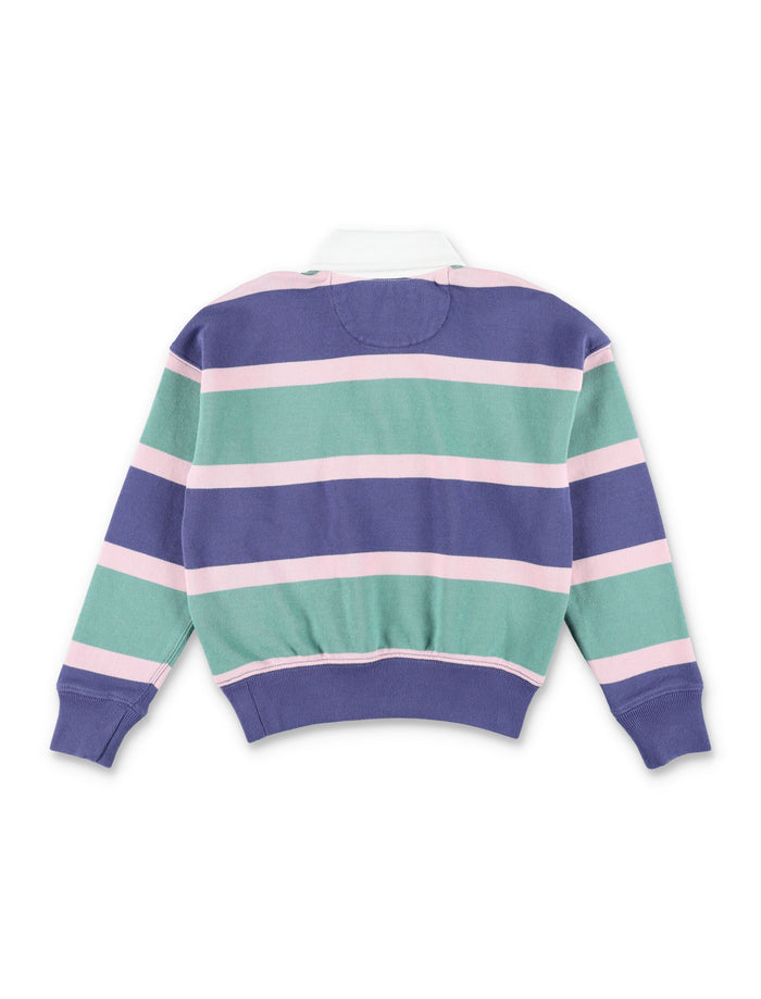 Kid - Striped Rugby sweatshirt Multicolor Cotton