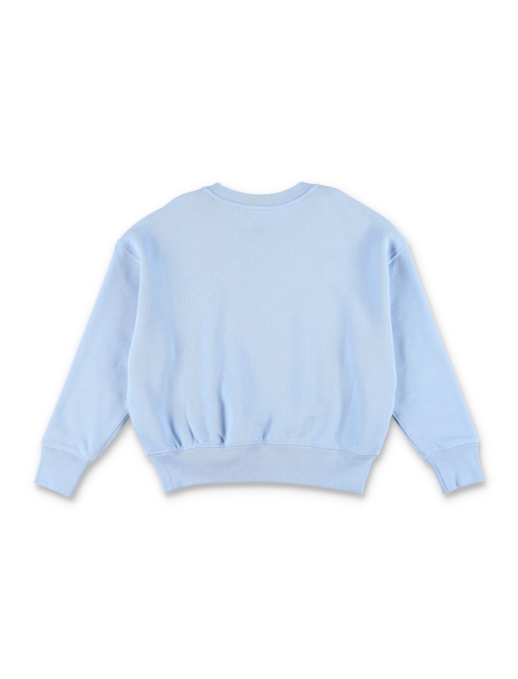 Kid - Polo Bear terry sweatshirt Blue Cotton