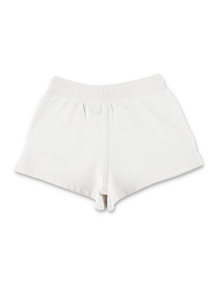 Kid - Flag french terry short White Cotton