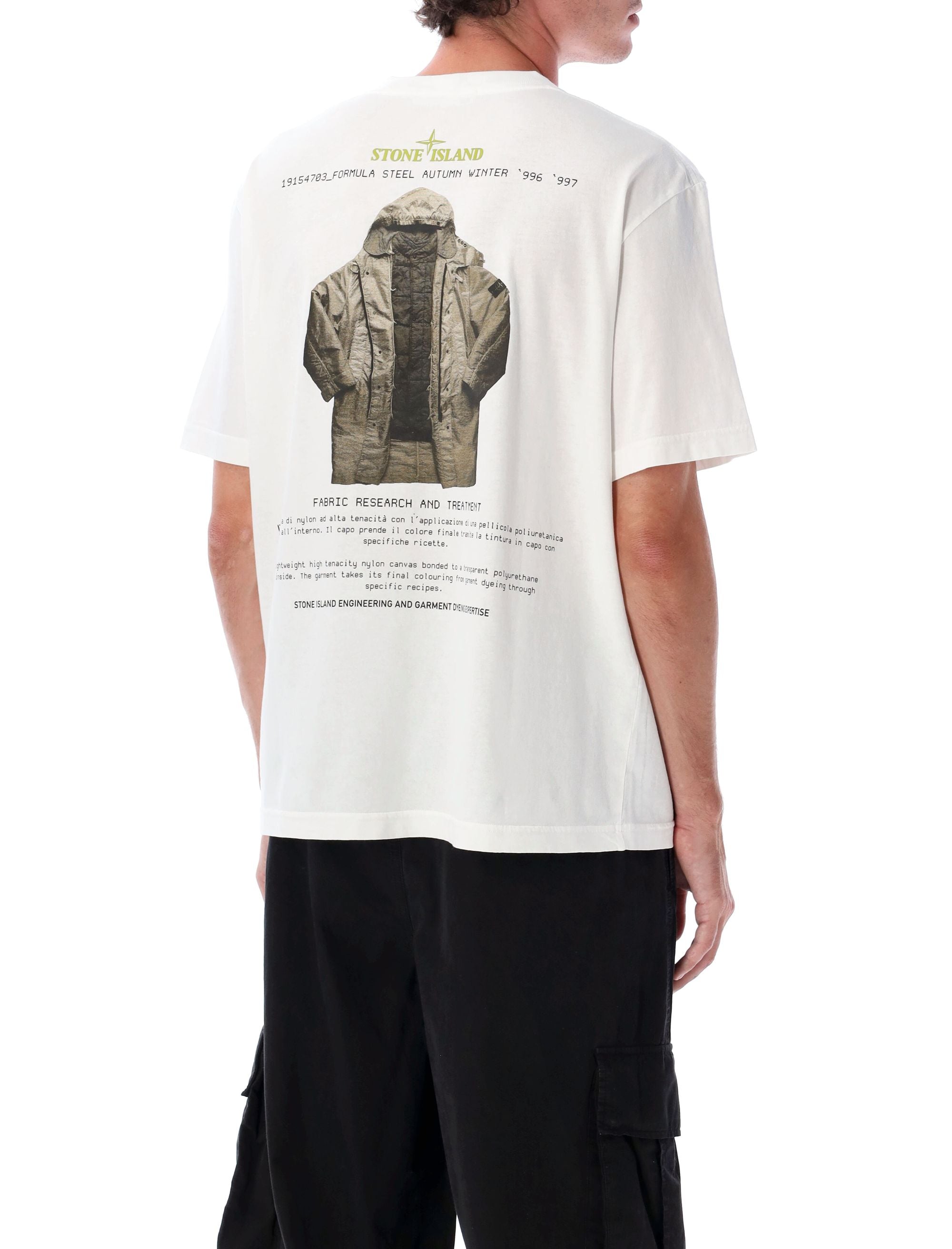Stone Island Archivio Organic Cotton T-Shirt White