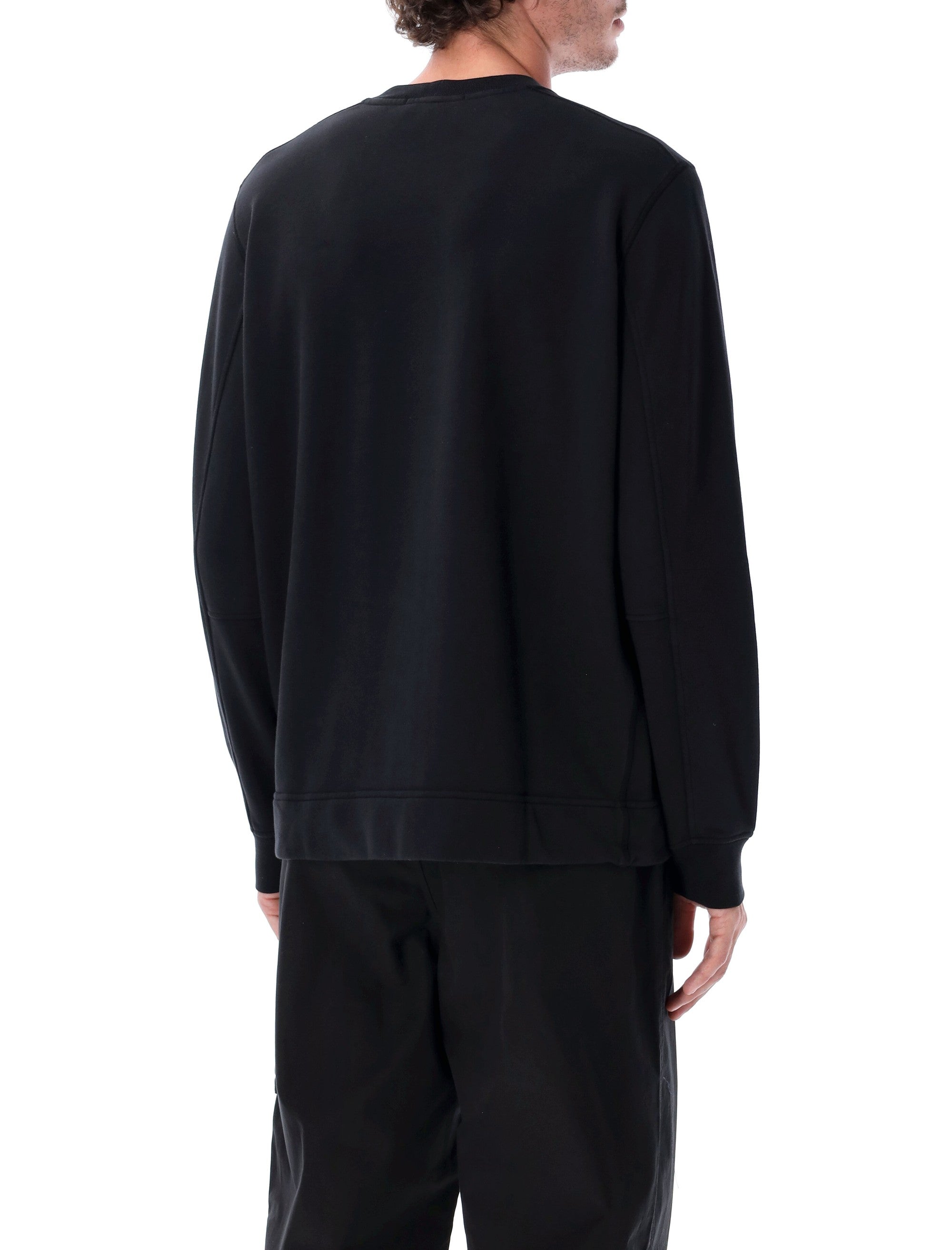 Stone Island cotton crewneck sweatshirt Black