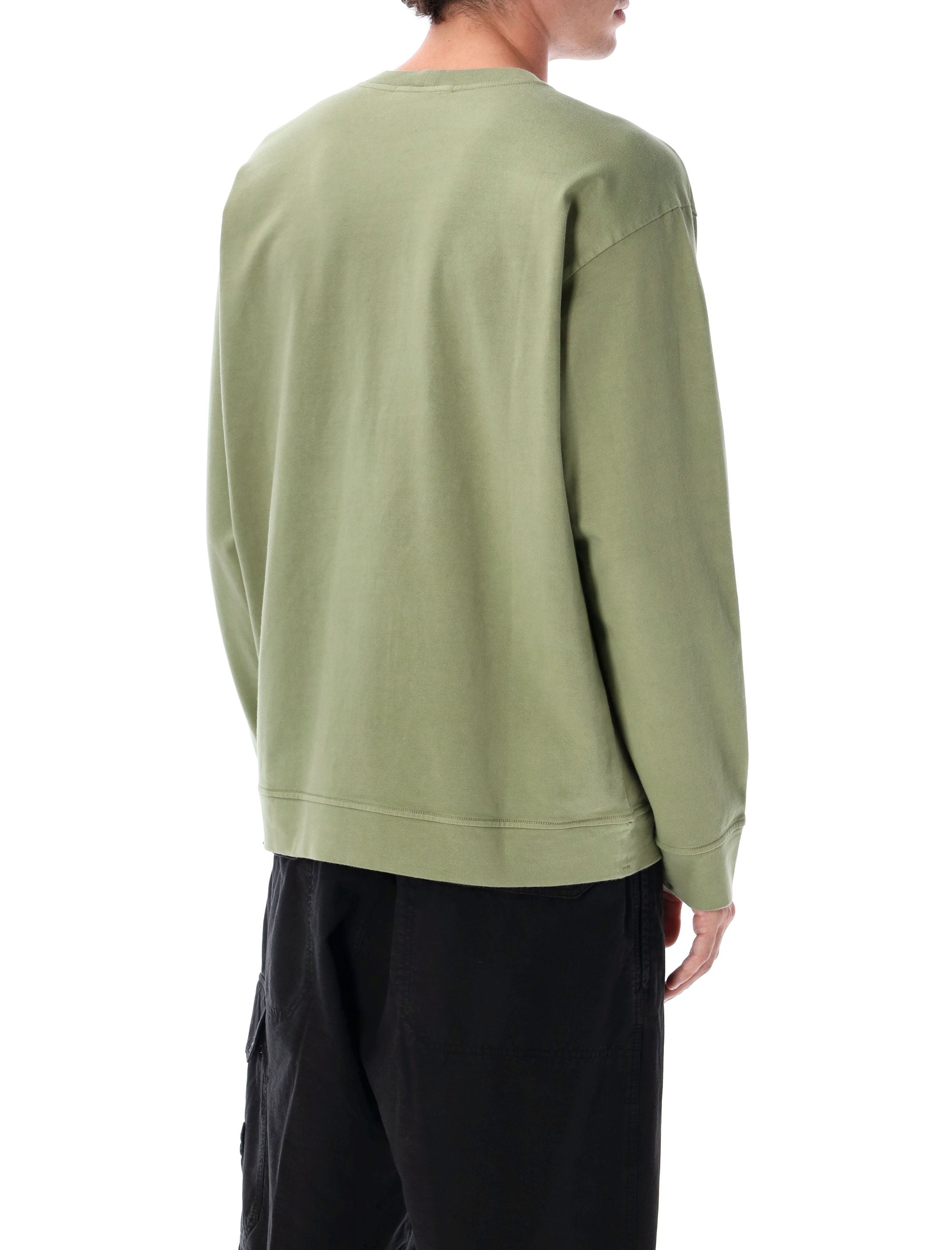 Stone Island Heavy Cotton Crewneck Sweatshirt Sage