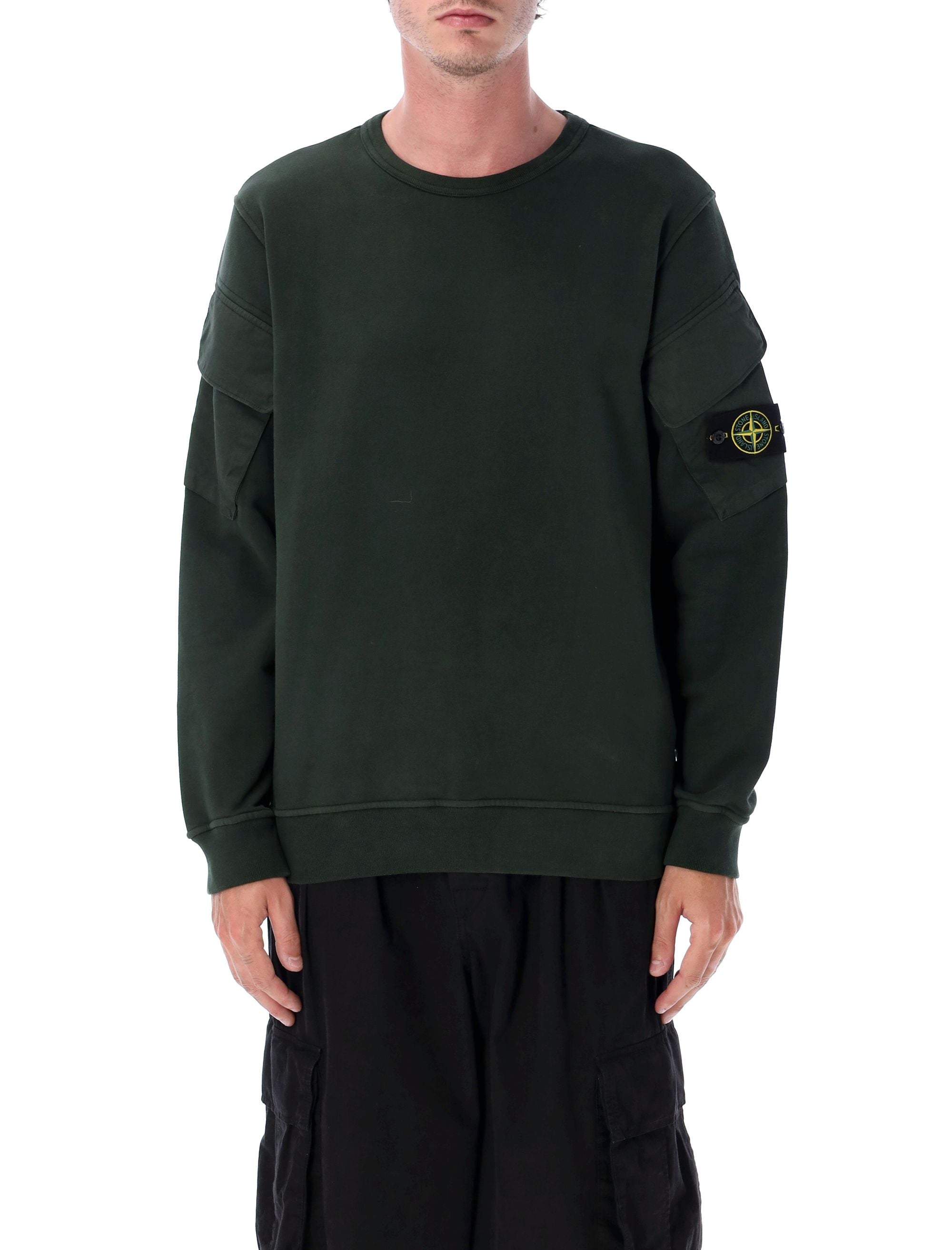Brushed organic cotton sweatshirt Juniper