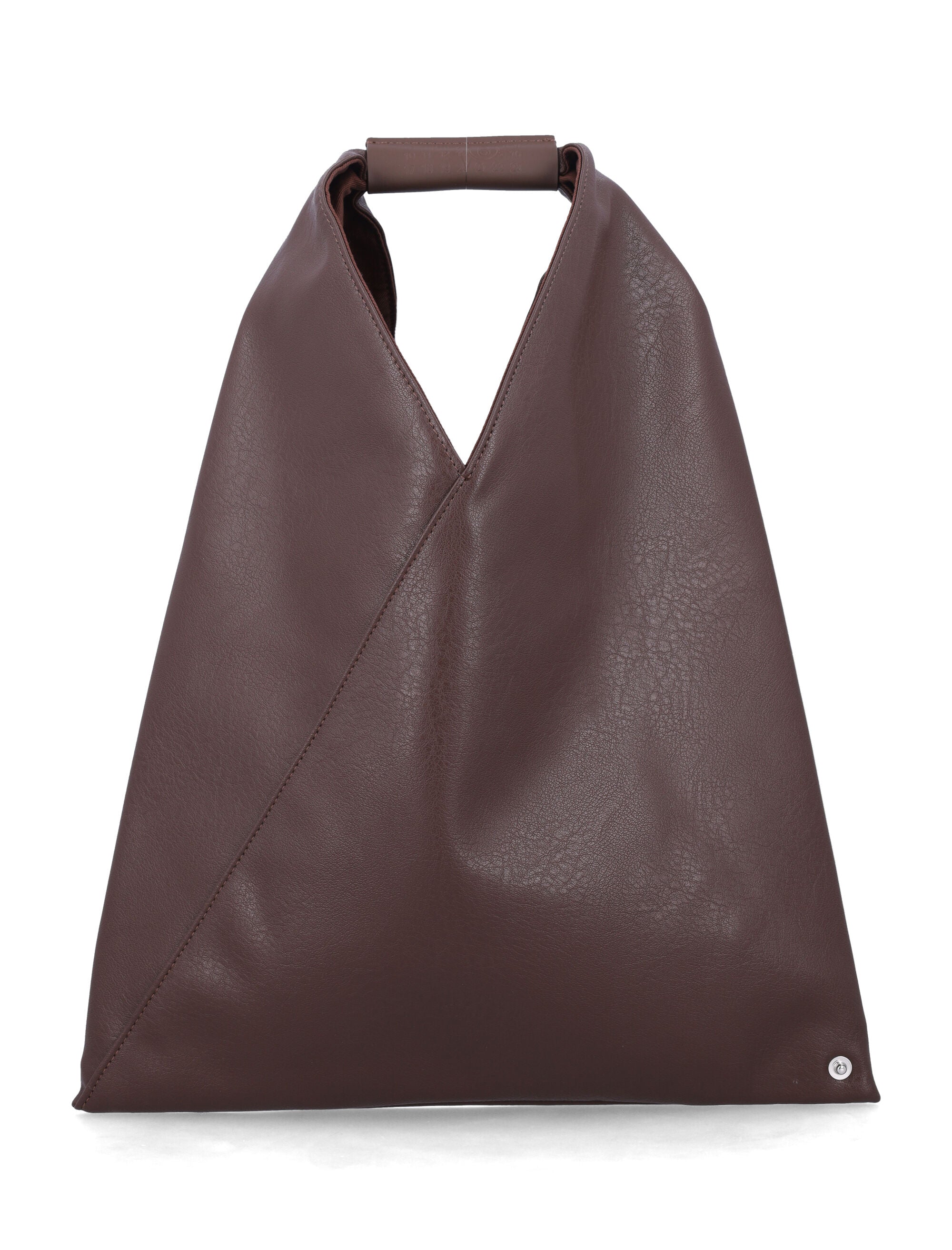 Maison Margiela Japanese Classic Small faux leather bag Brown Polyurethane Tote