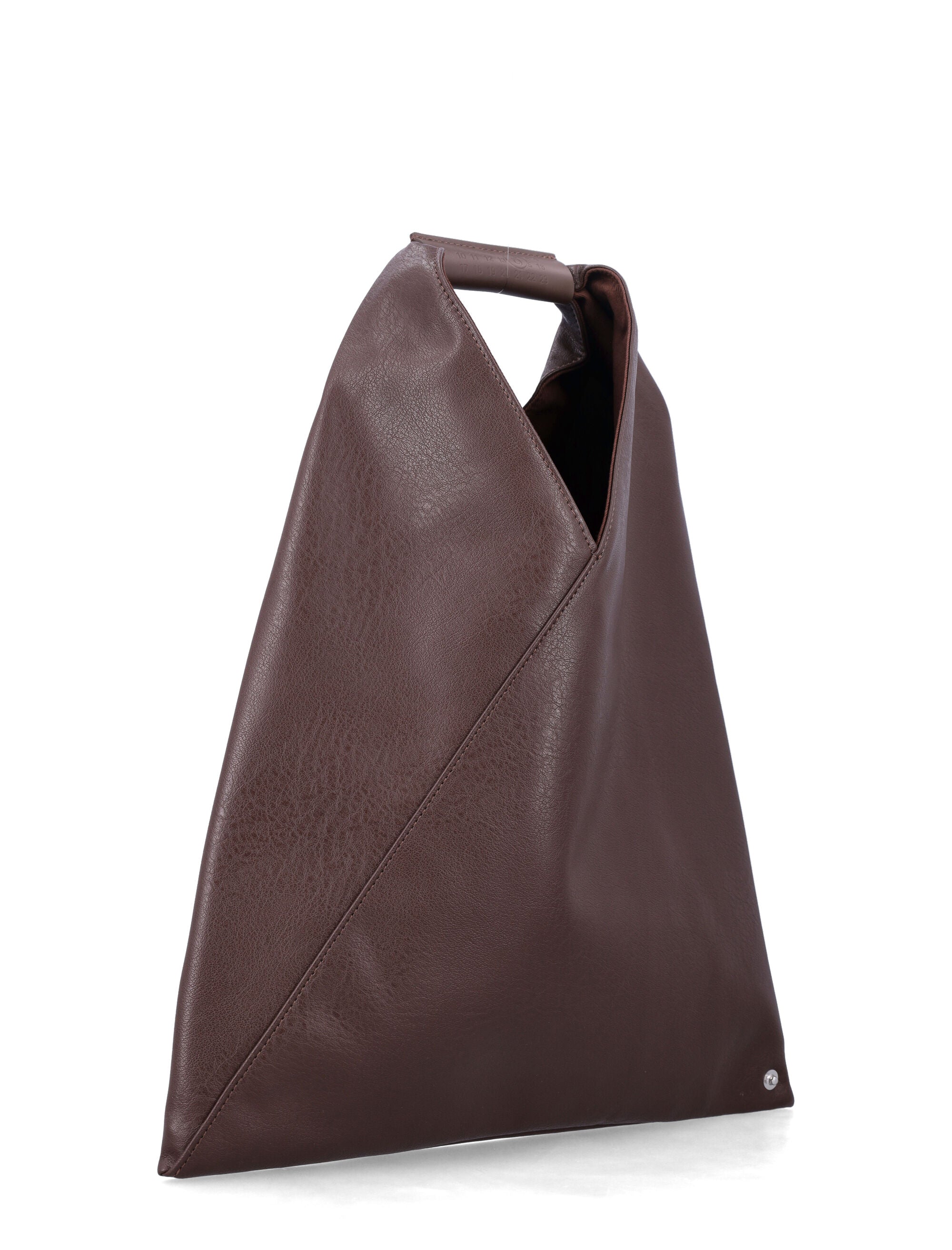 Maison Margiela Japanese Classic Small faux leather bag Brown Polyurethane Tote
